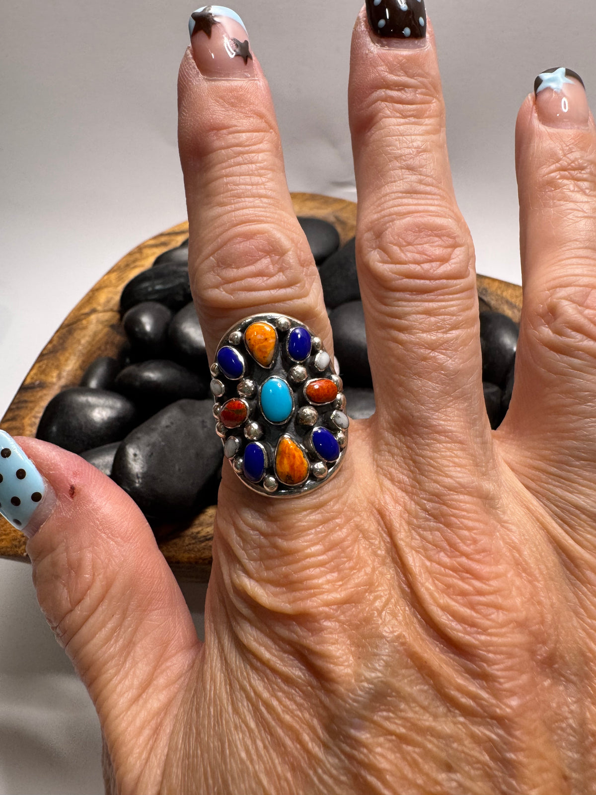 Multicolor Cluster Ring