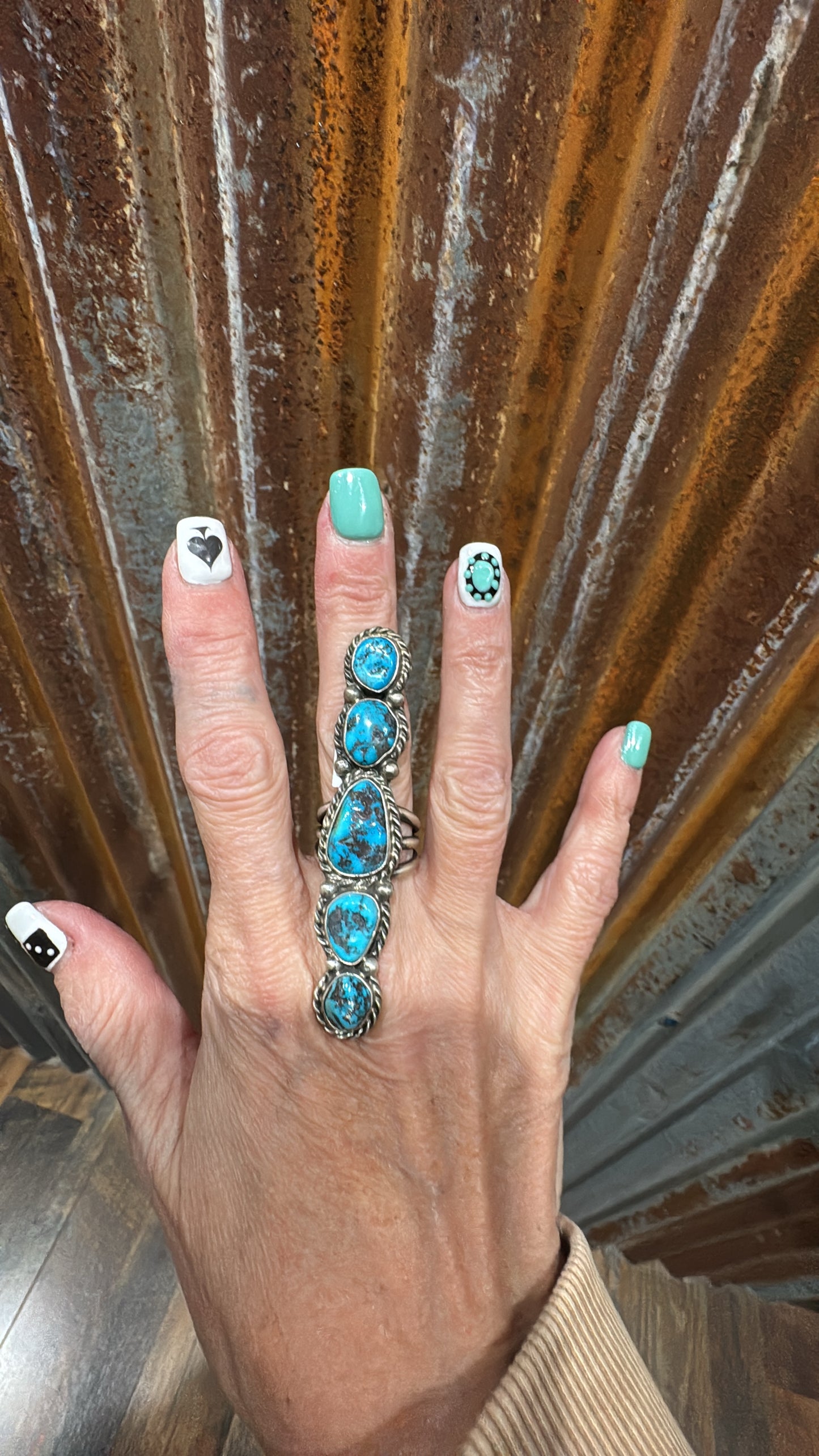 Kingman 5 Stone Ring