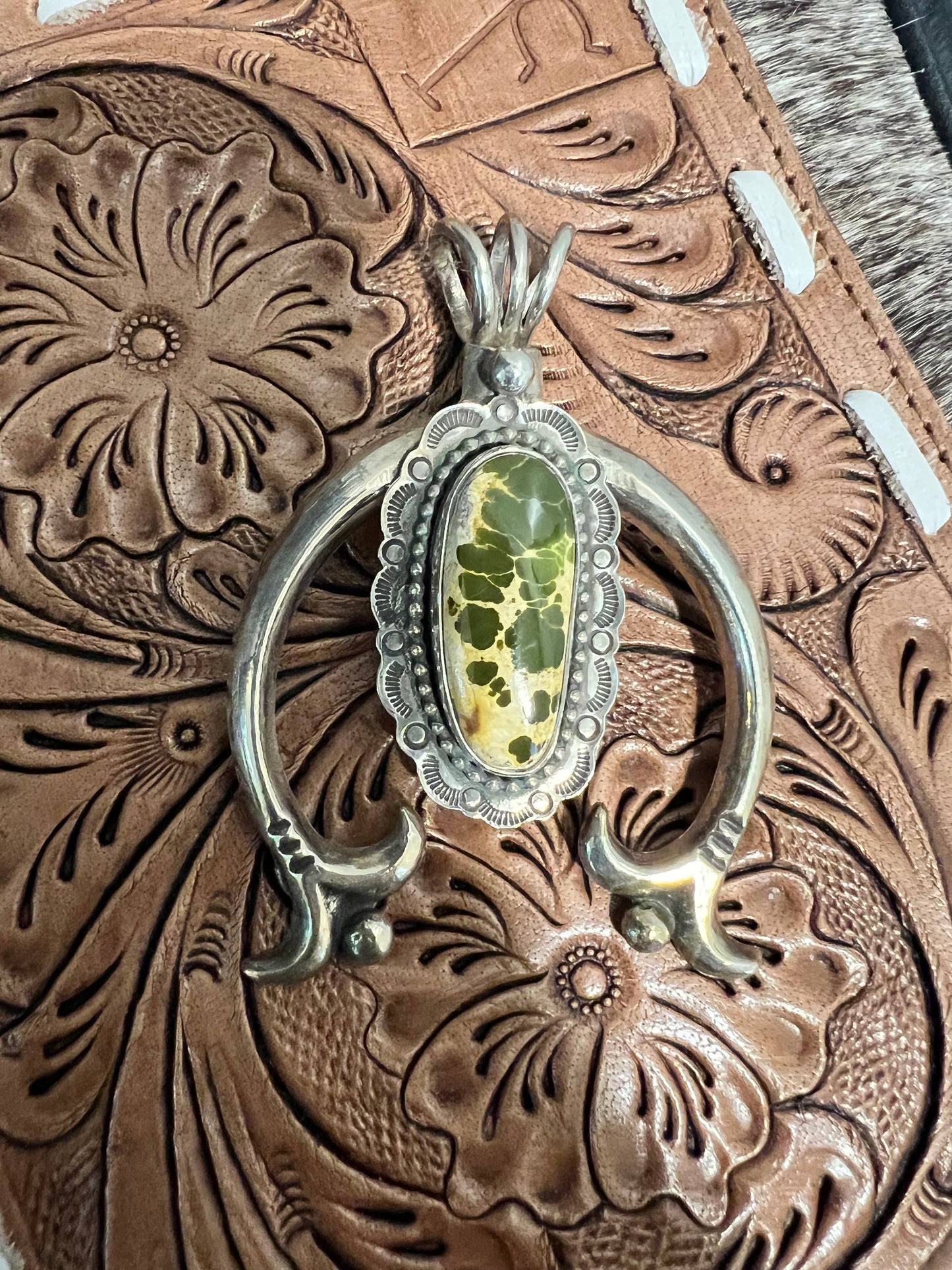 Royston Turquoise Naja Pendant