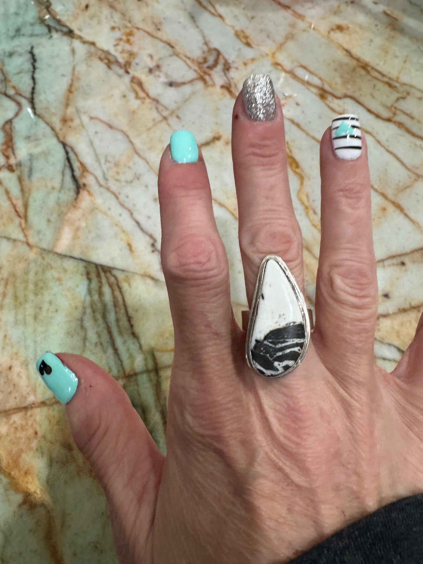 White Buffalo Ring