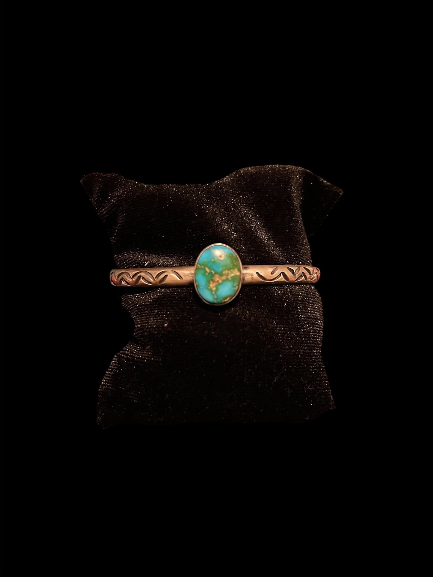 Sonoran Rose Turquoise Stacker Cuff