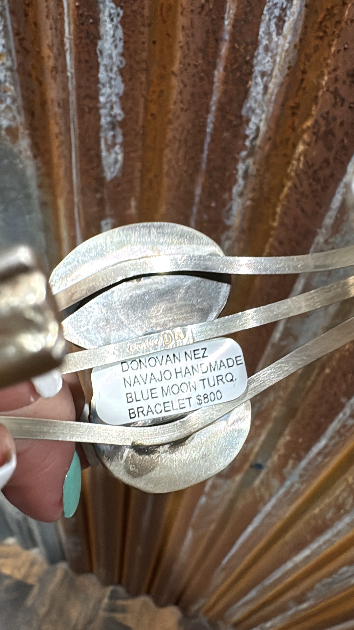Blue Moon Turquoise Cuff