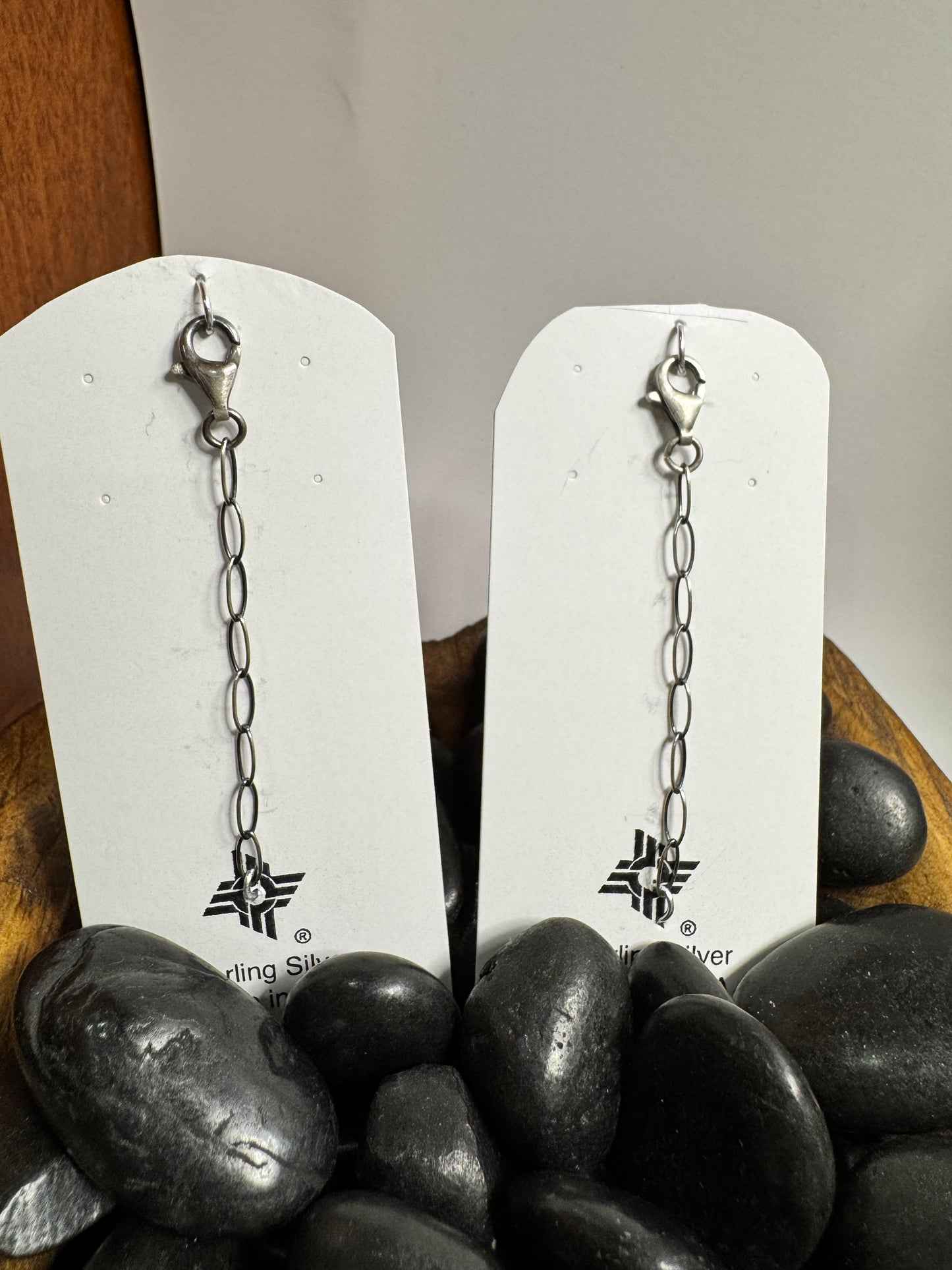 2.5” Oxidized Sterling Silver Link Extender