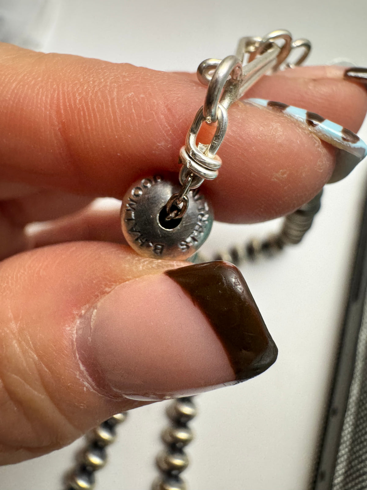 Handmade Navajo Disc Pearls