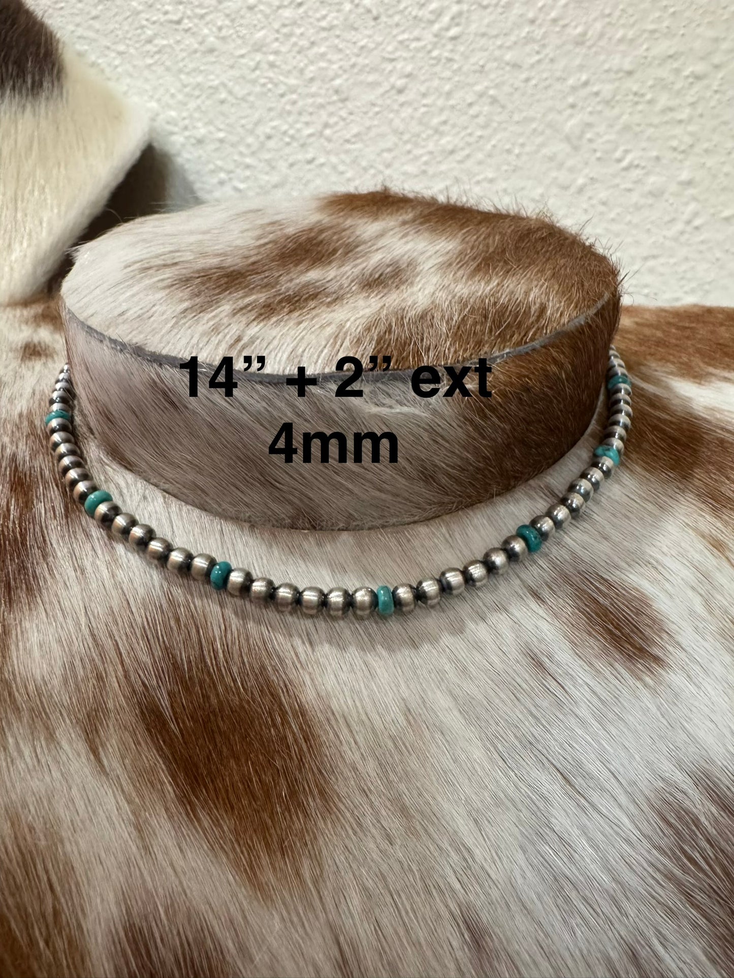 Sterling Silver Pearls w/Campitos Choker
