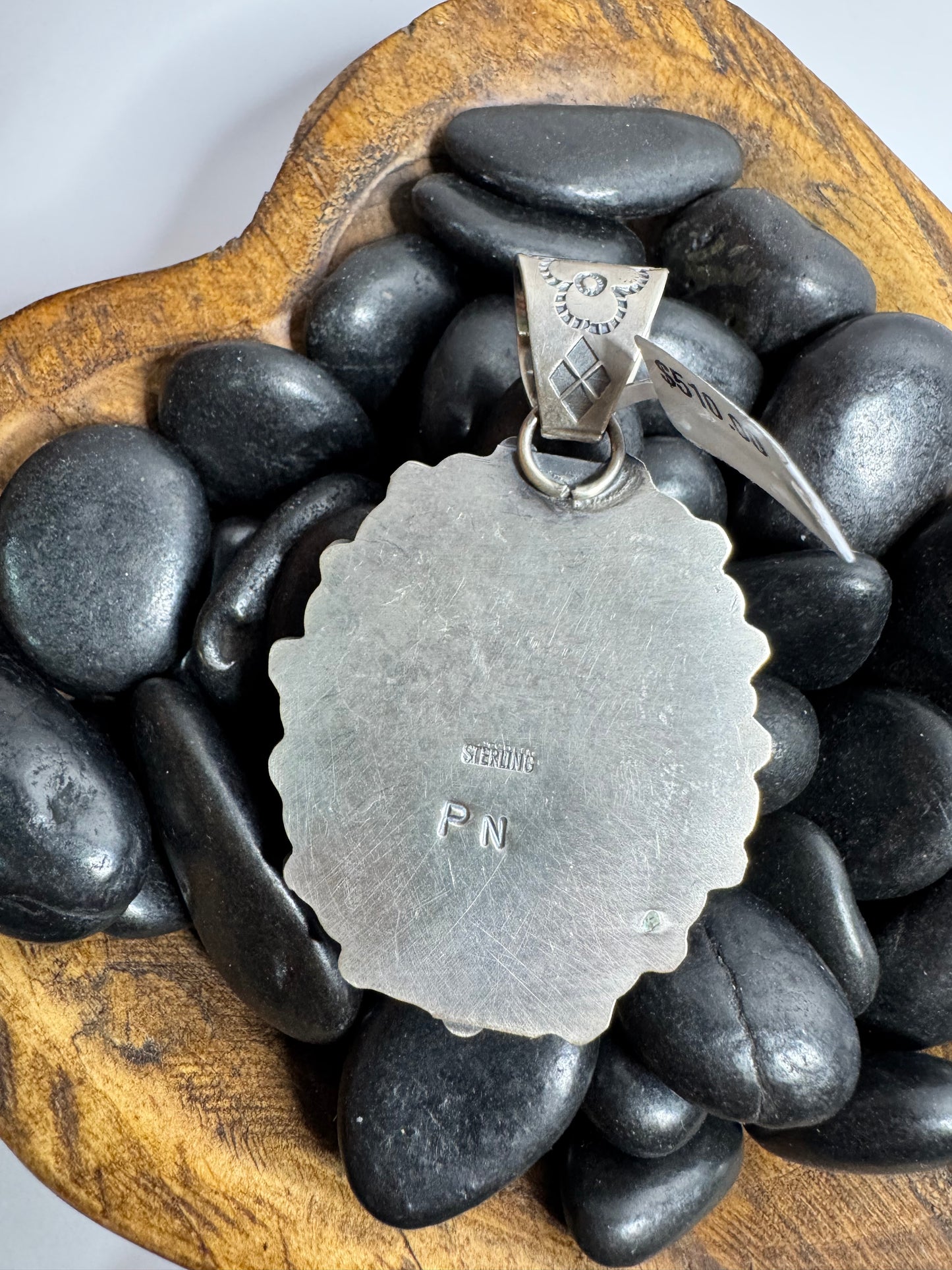 Lapis Cluster Pendant