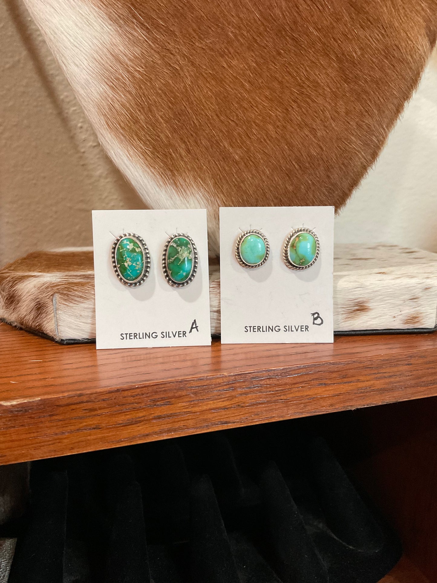 Stud Earrings-Under 1”