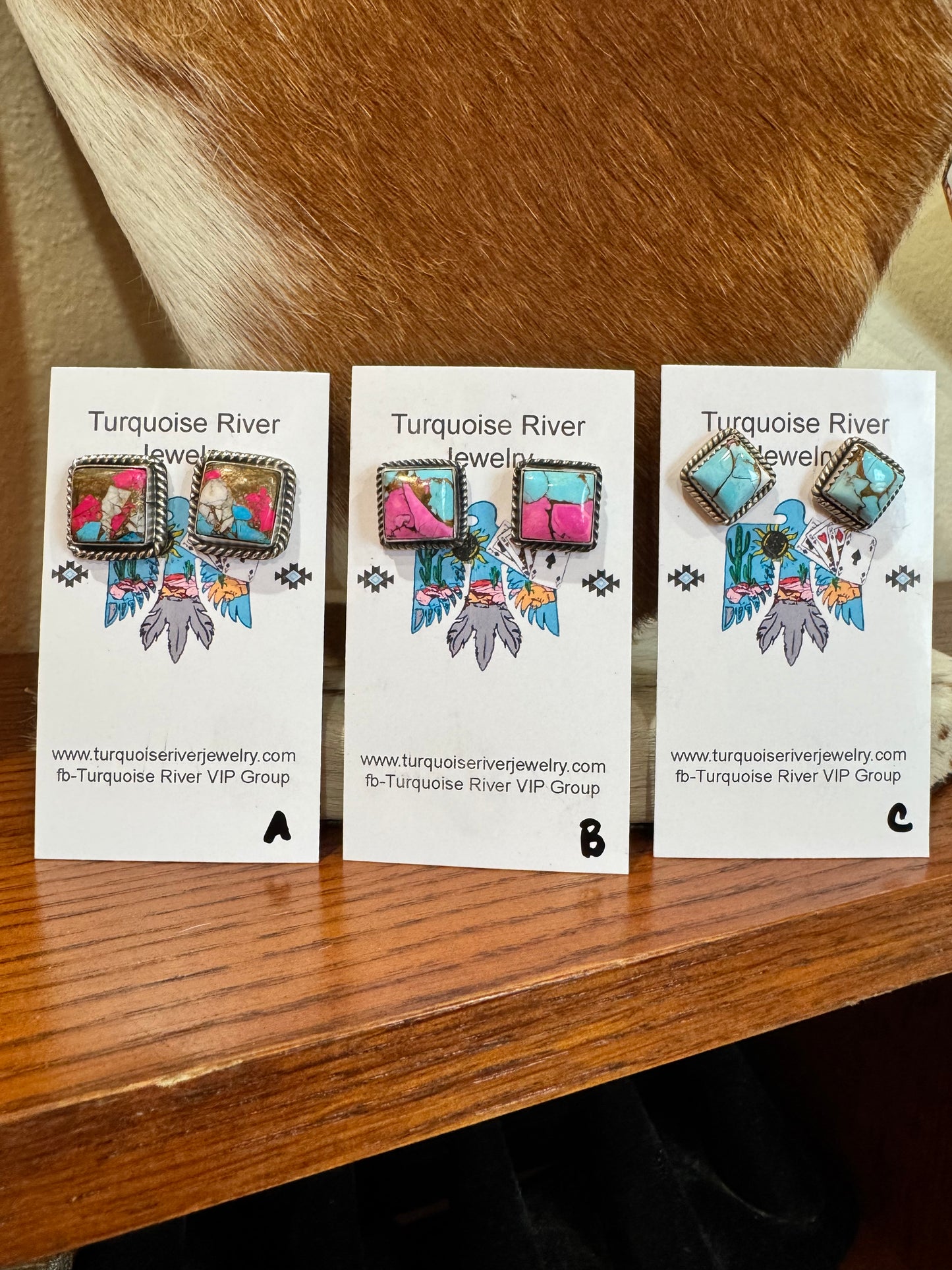 Stud Earrings-Under 1”