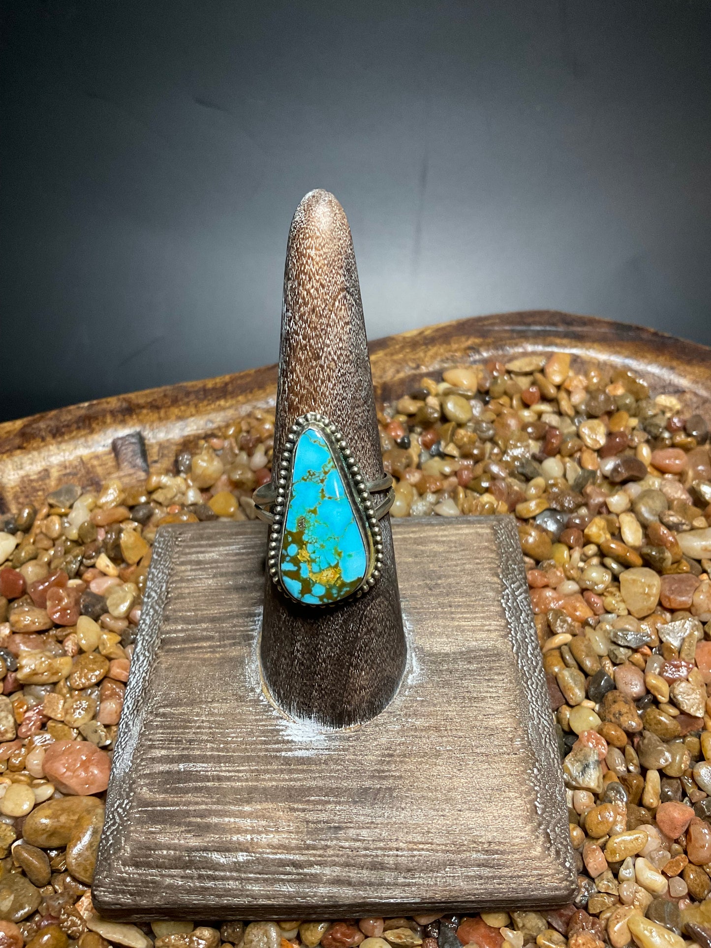 Kingman Turquoise Rings