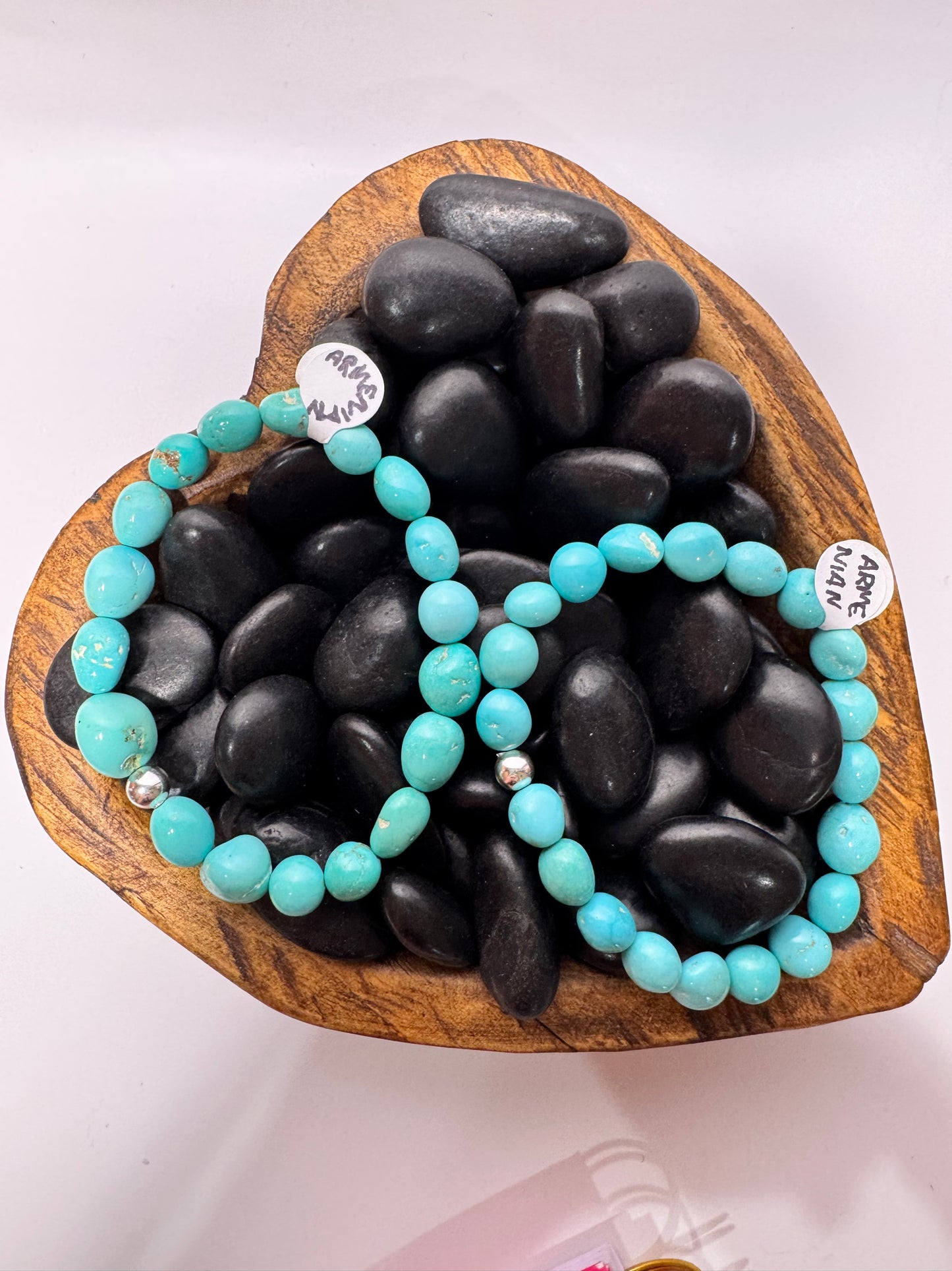 Armenian Turquoise Stretchy Bracelet