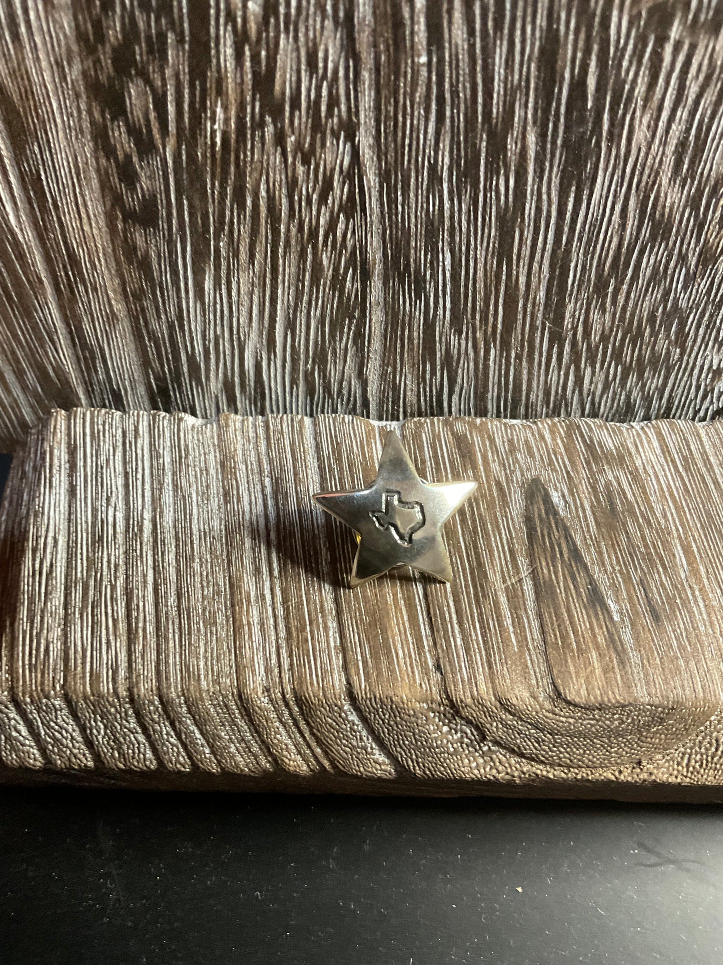 Texas Star Sterling Silver Pin