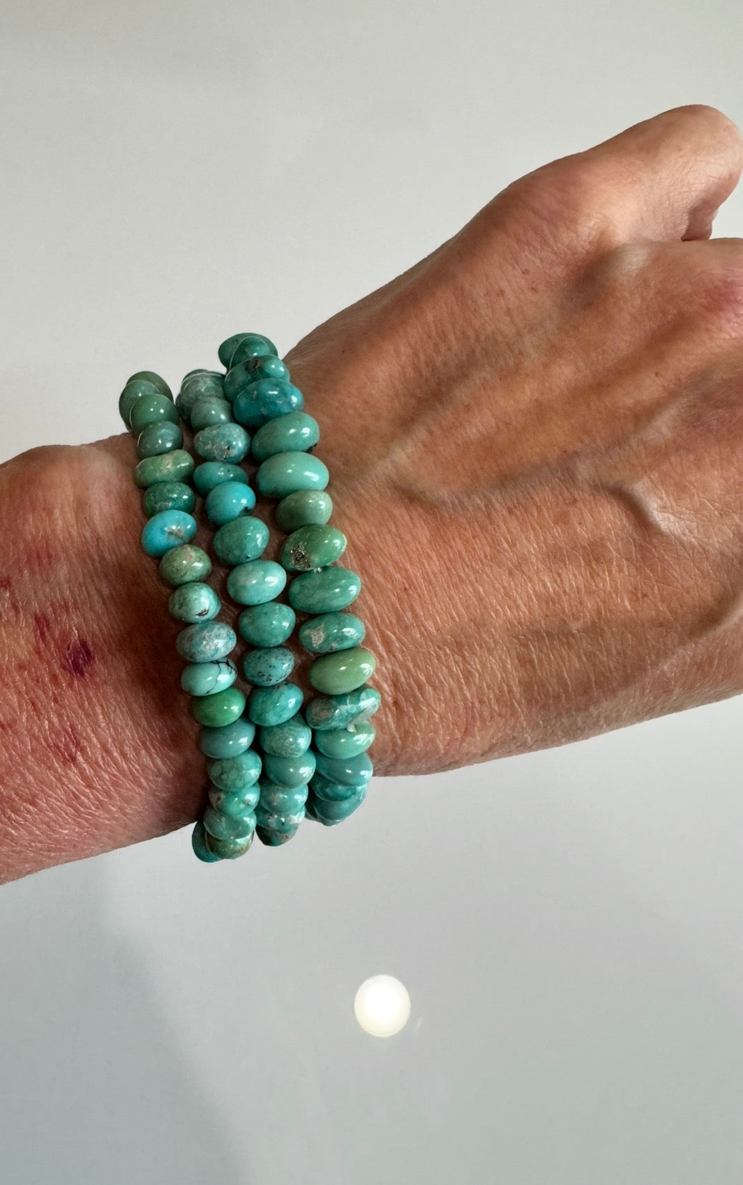 Campitos Turquoise Stretchy Bracelet