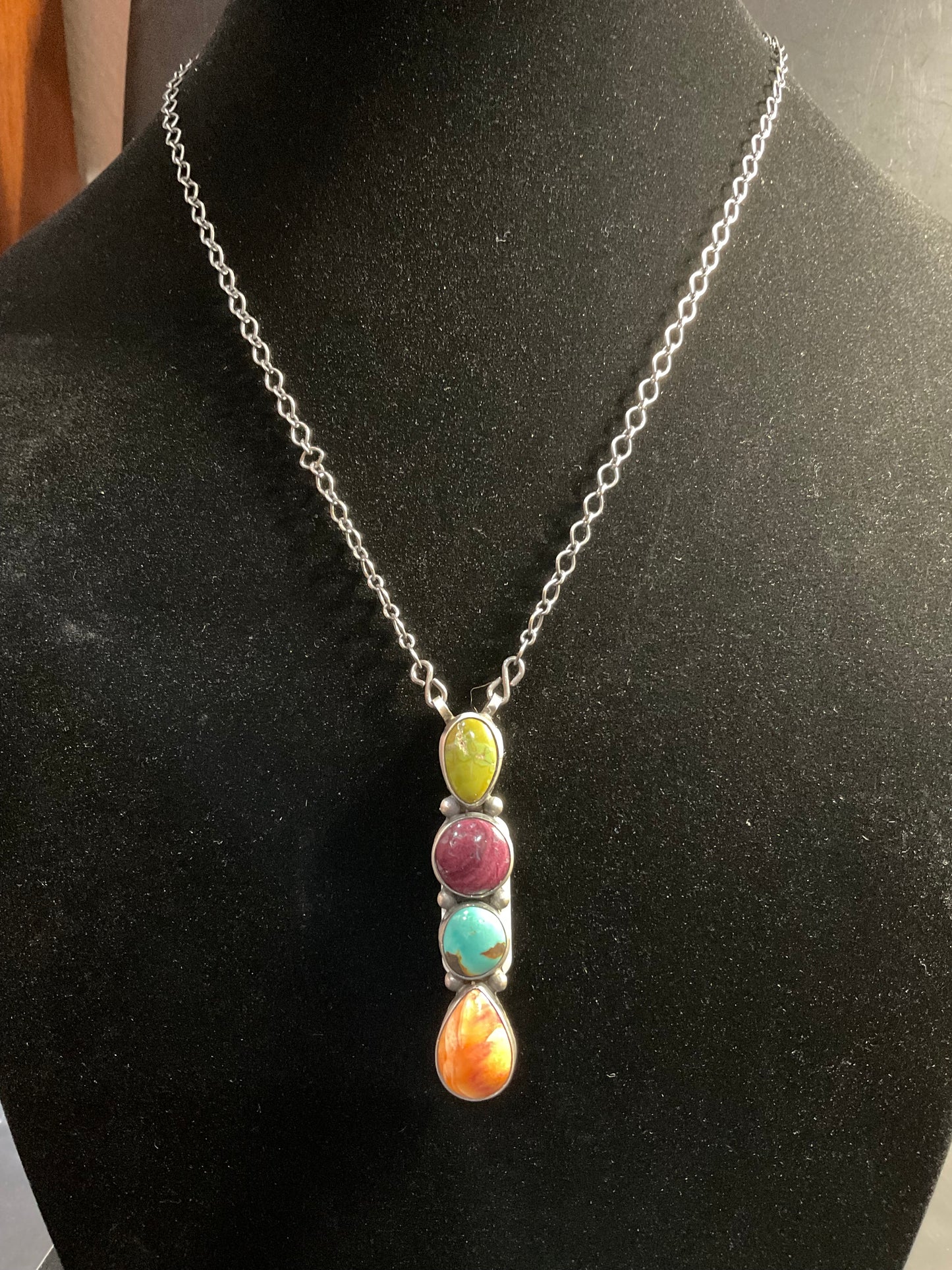 Turquoise & Spiny Oyster Lariats