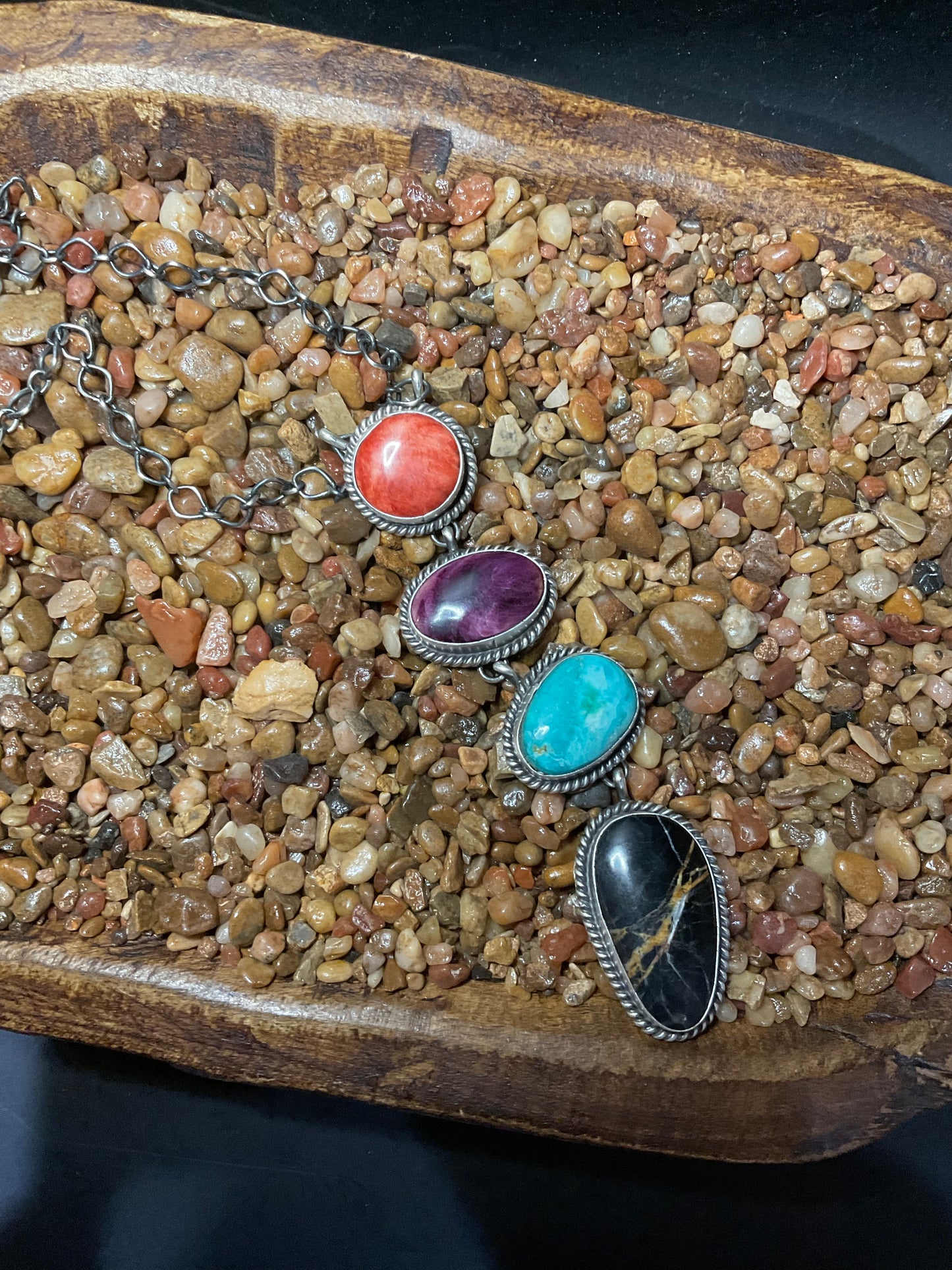 Turquoise & Spiny Oyster Lariats