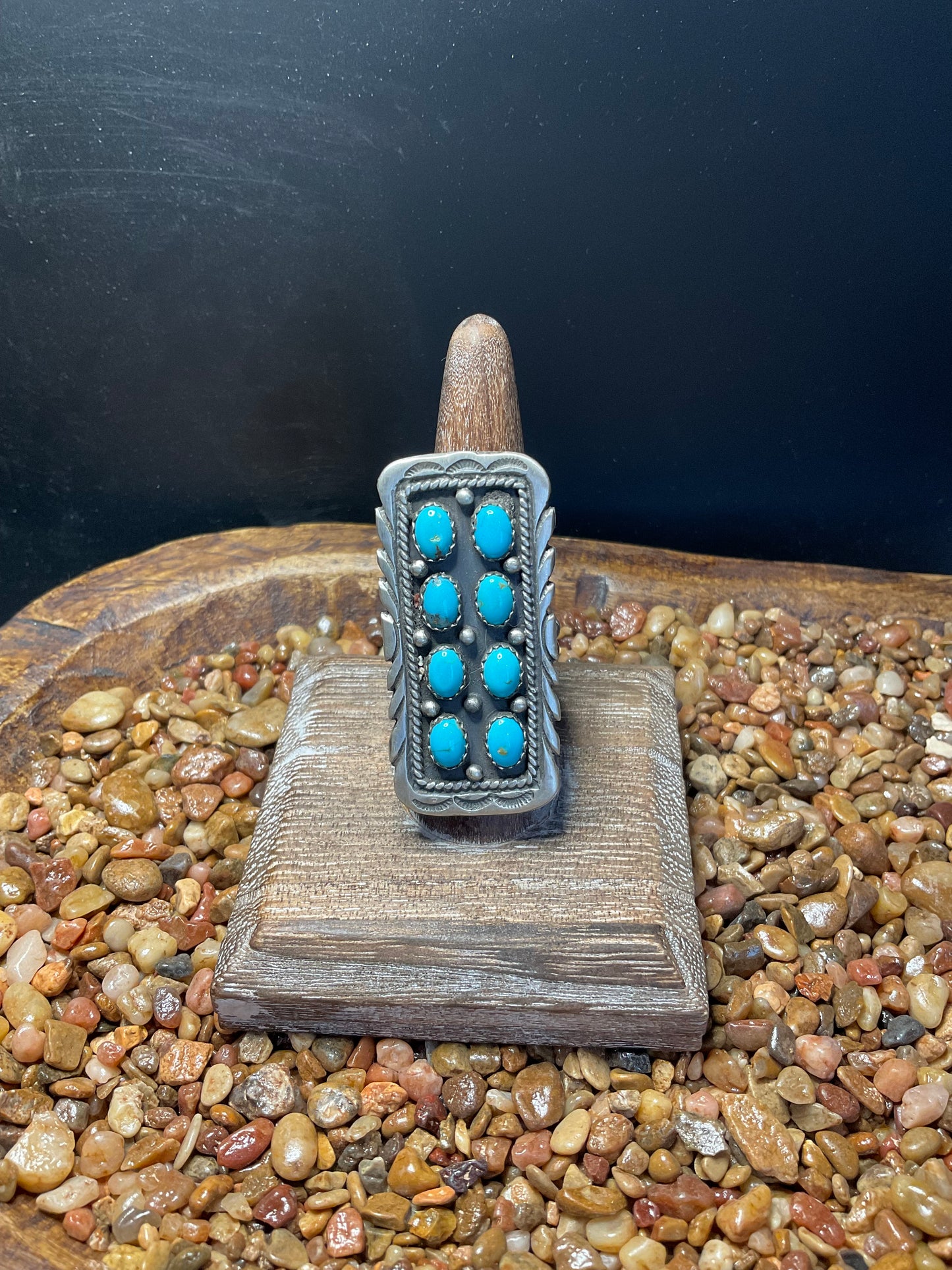 Kingman Turquoise Rings