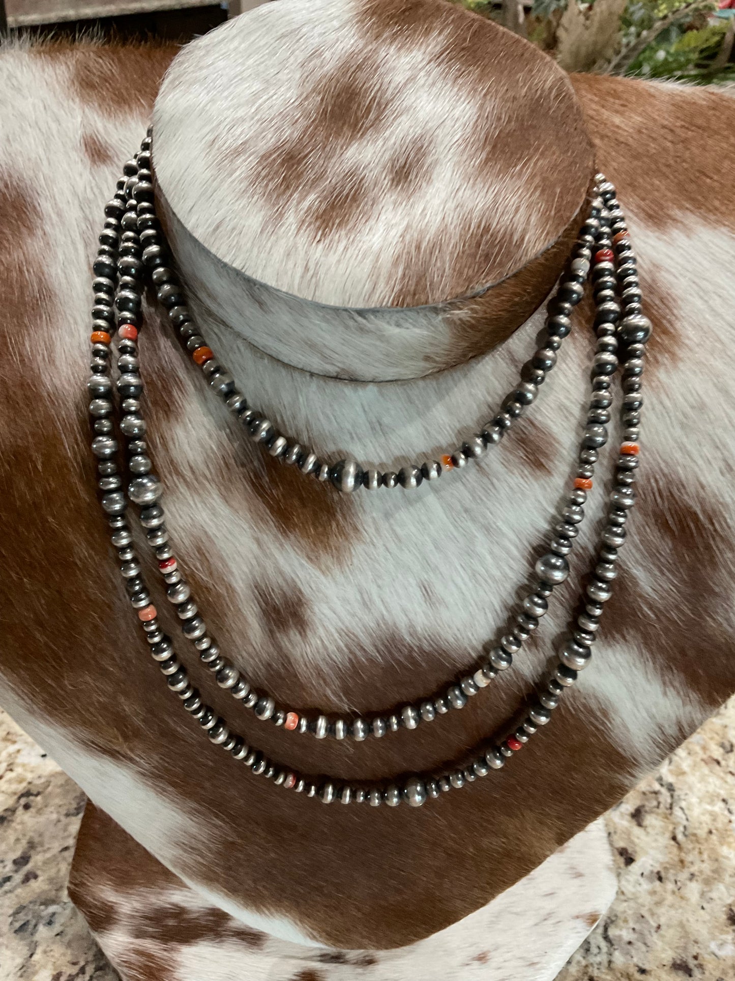 Sterling Silver Pearls with Color
