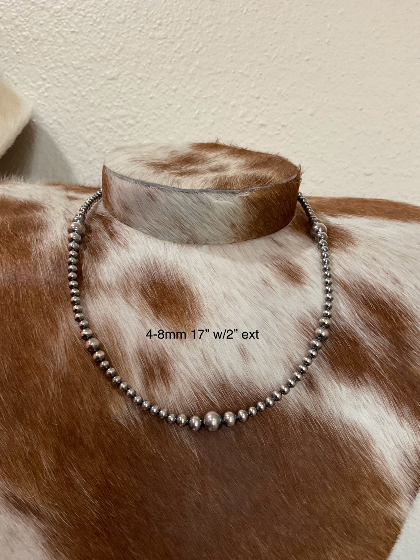 Variegated Sterling Silver Pearls