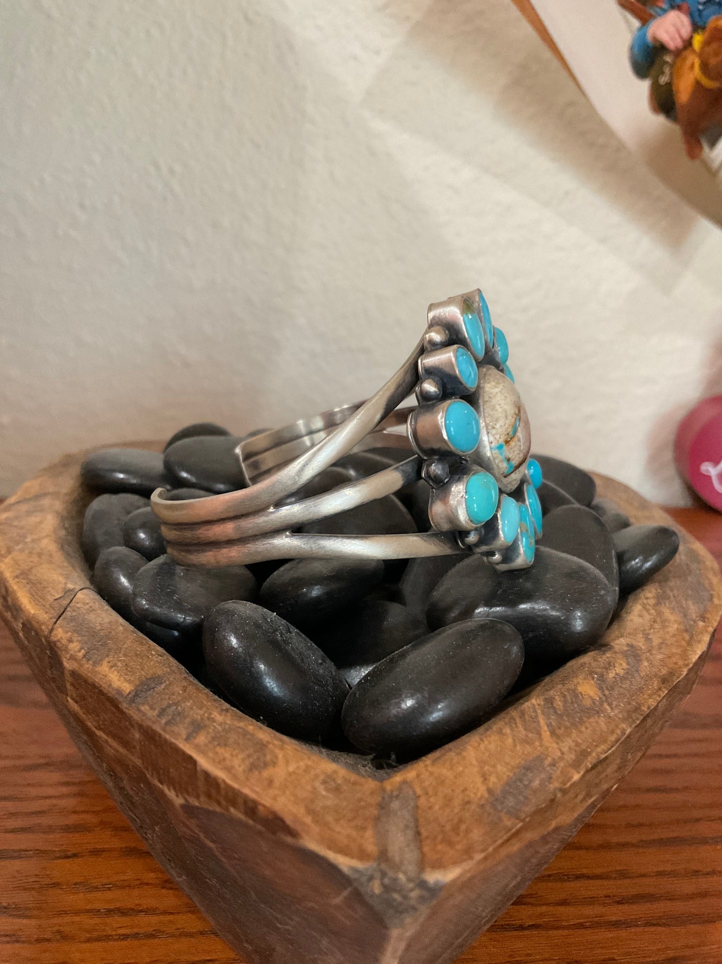Royston Ribbon & Kingman Turquoise Bracelet