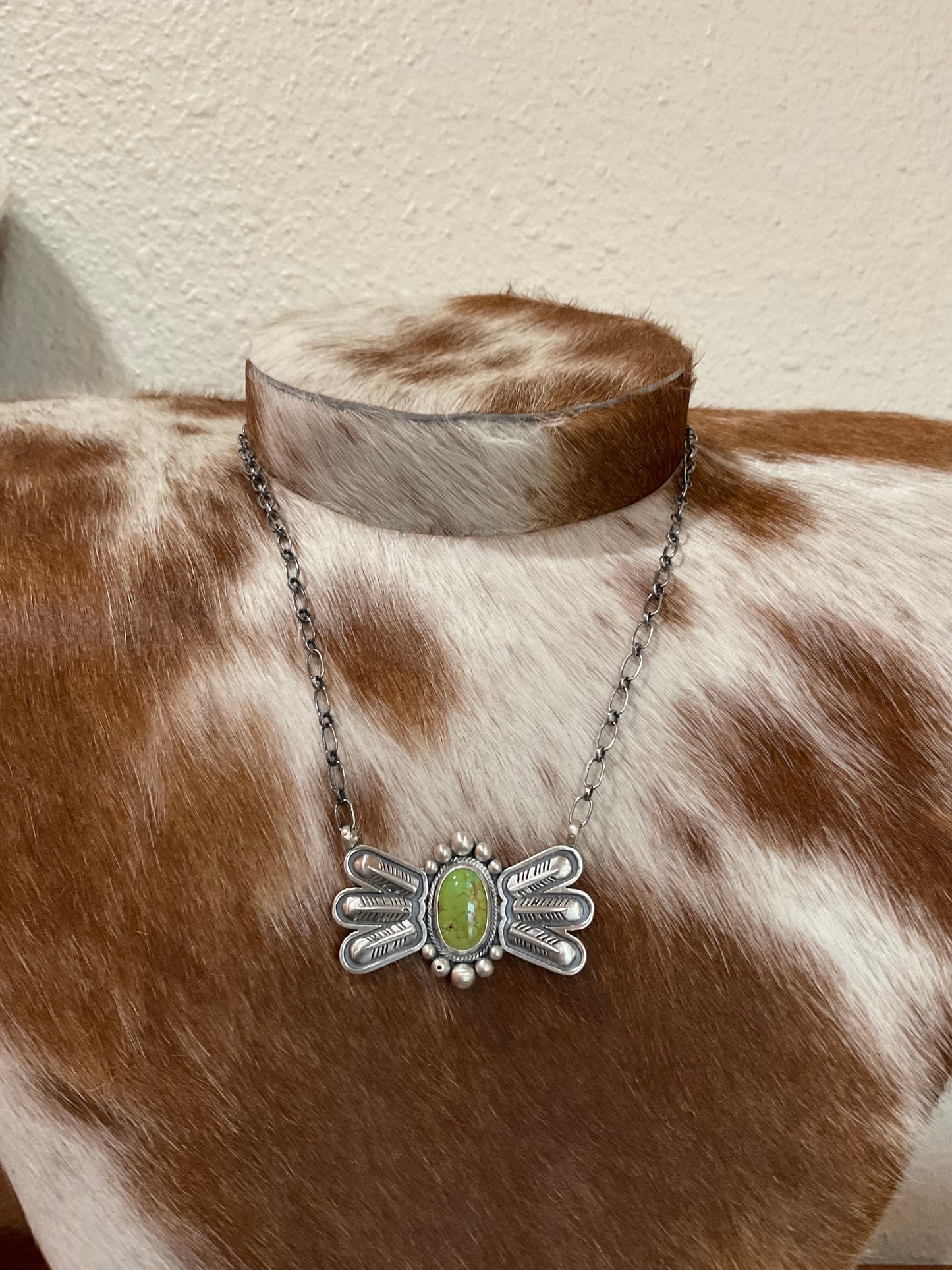 Sonoran Gold Feather Necklace