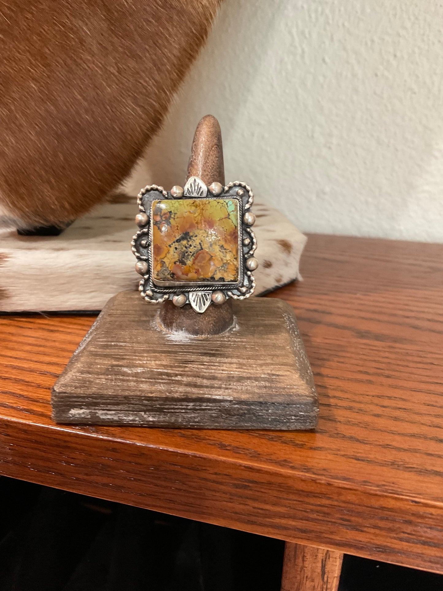 Blackjack Turquoise Rings