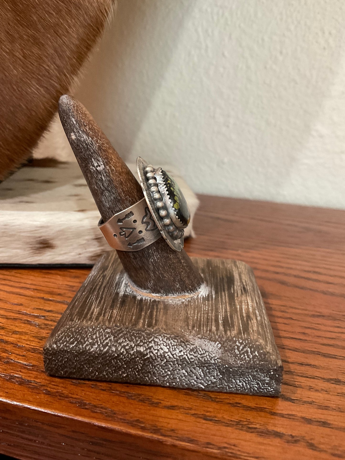 Blackjack Turquoise Ring