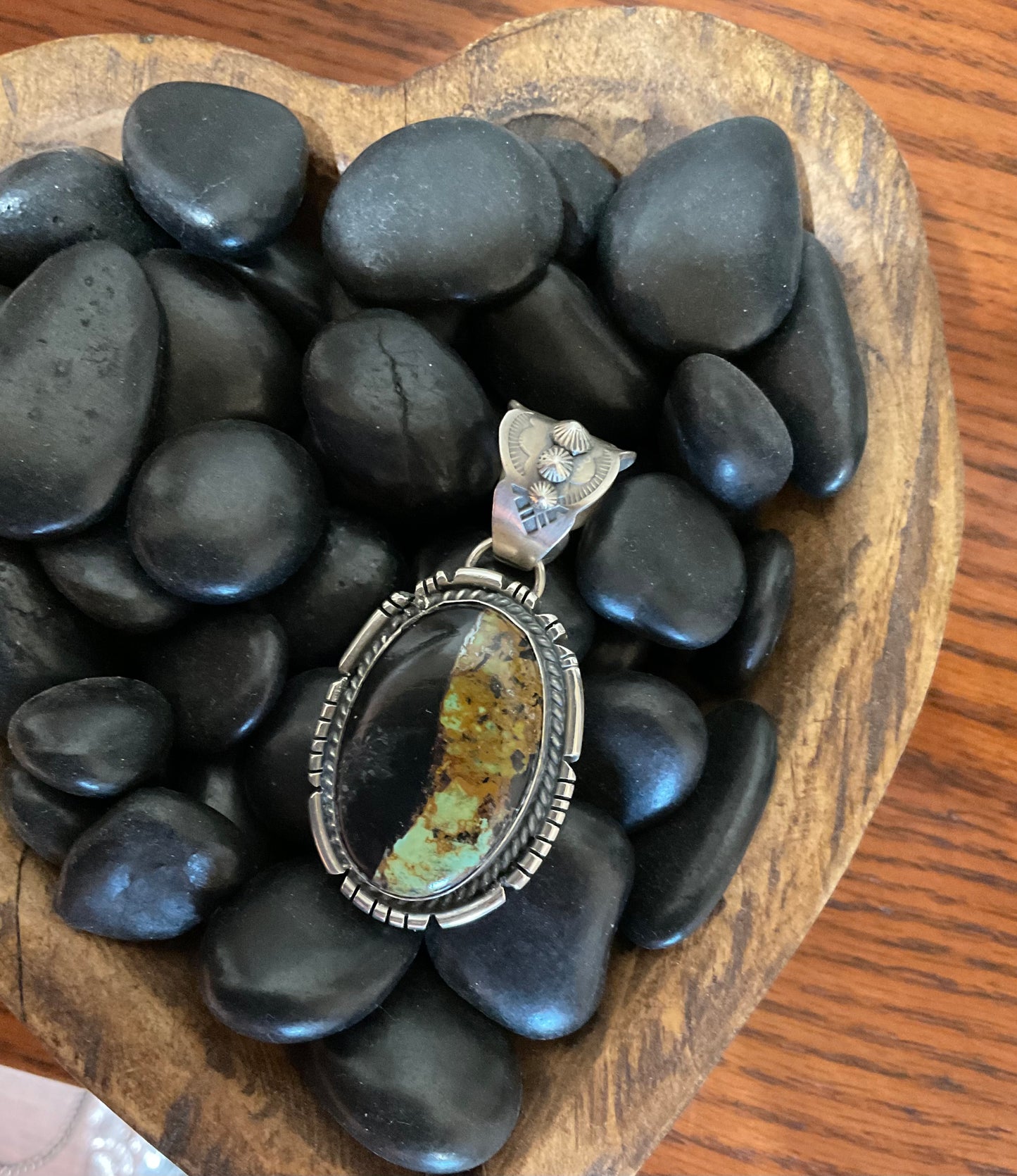 Blackjack Turquoise Pendants