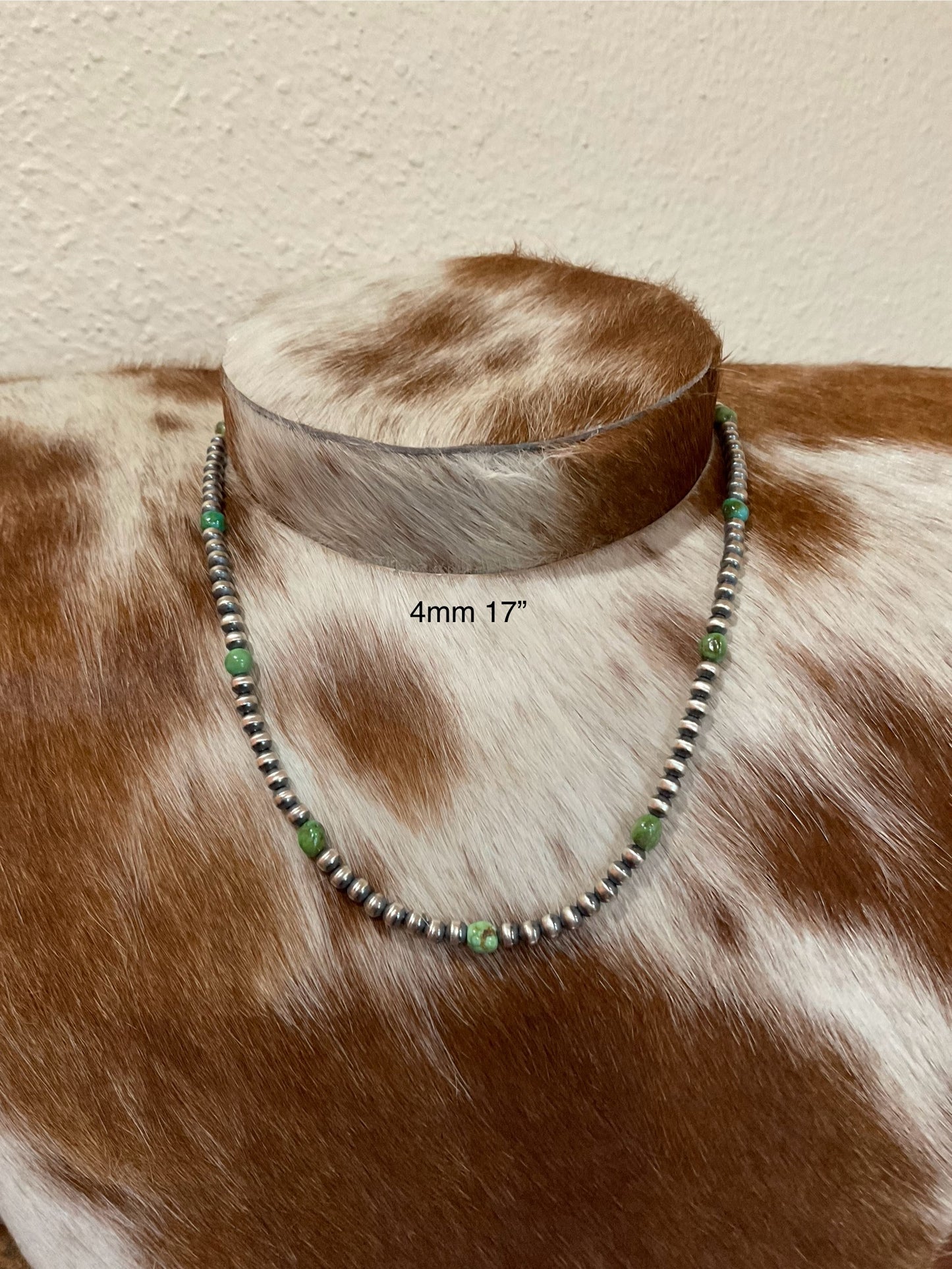 Sterling Silver Pearls With Turquoise