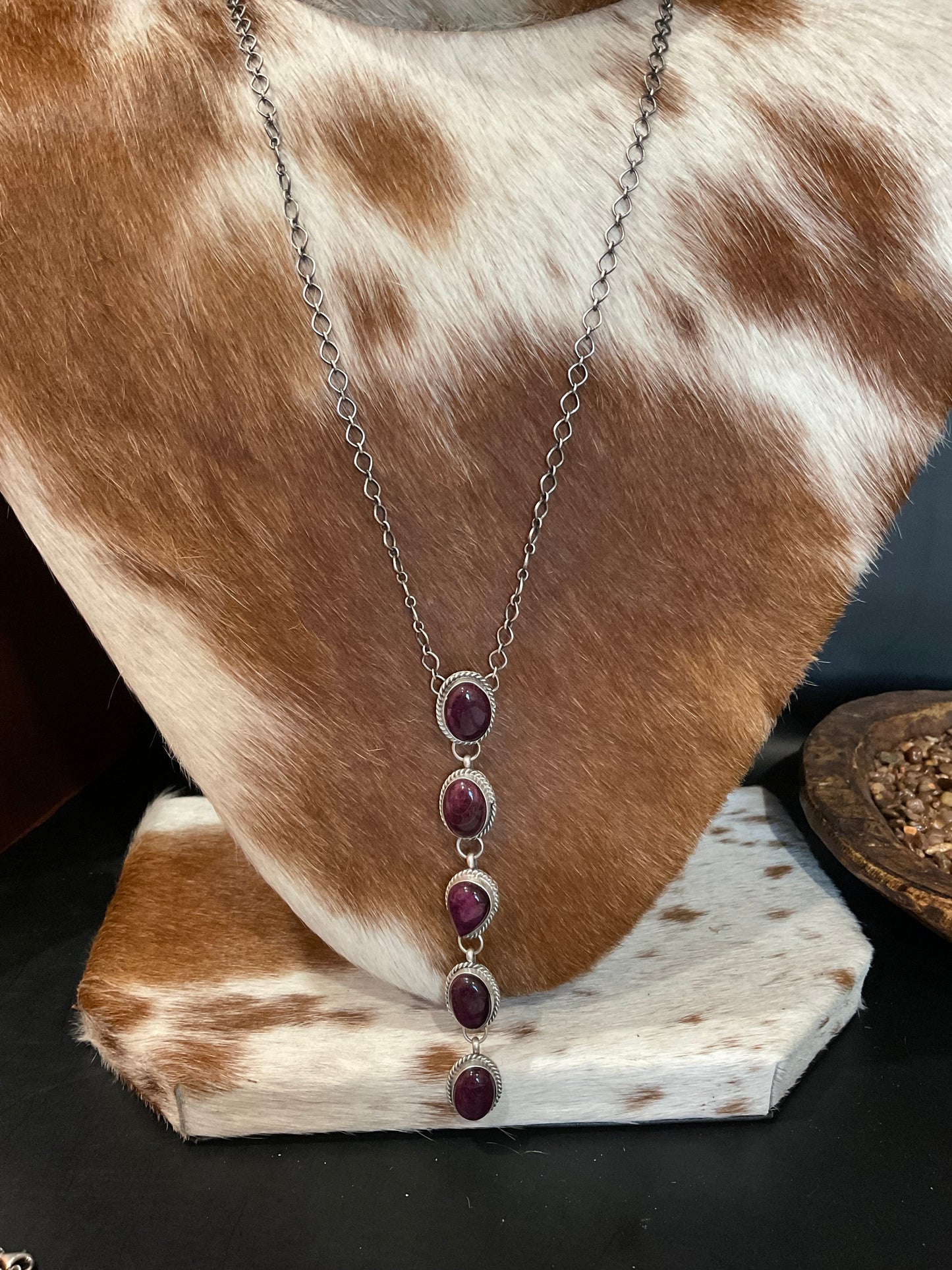Purple Spiny Oyster Lariat