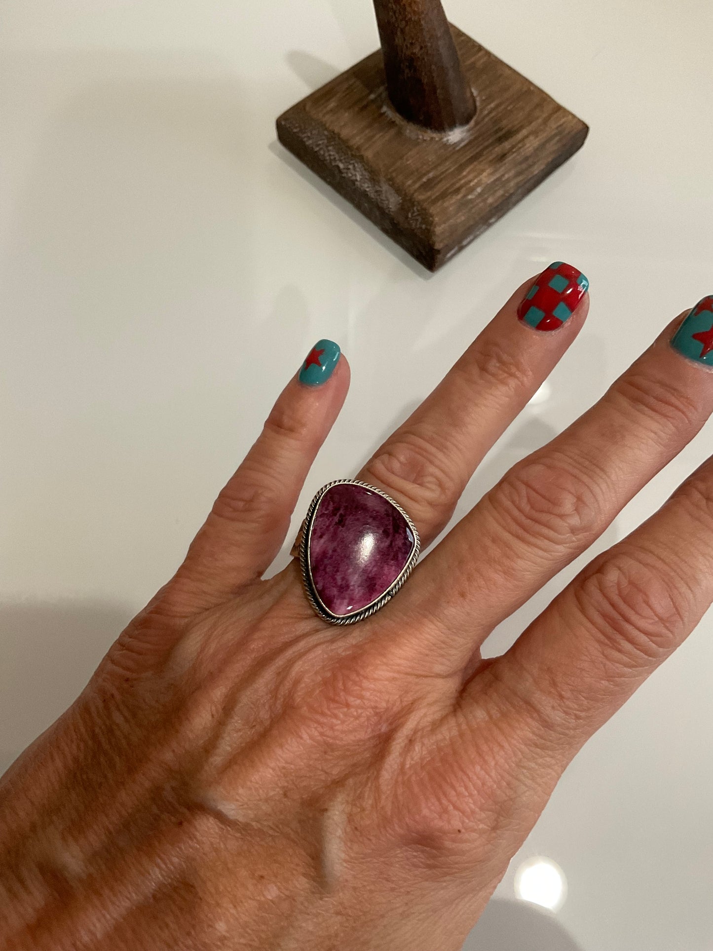 Purple Spiny Oyster Ring