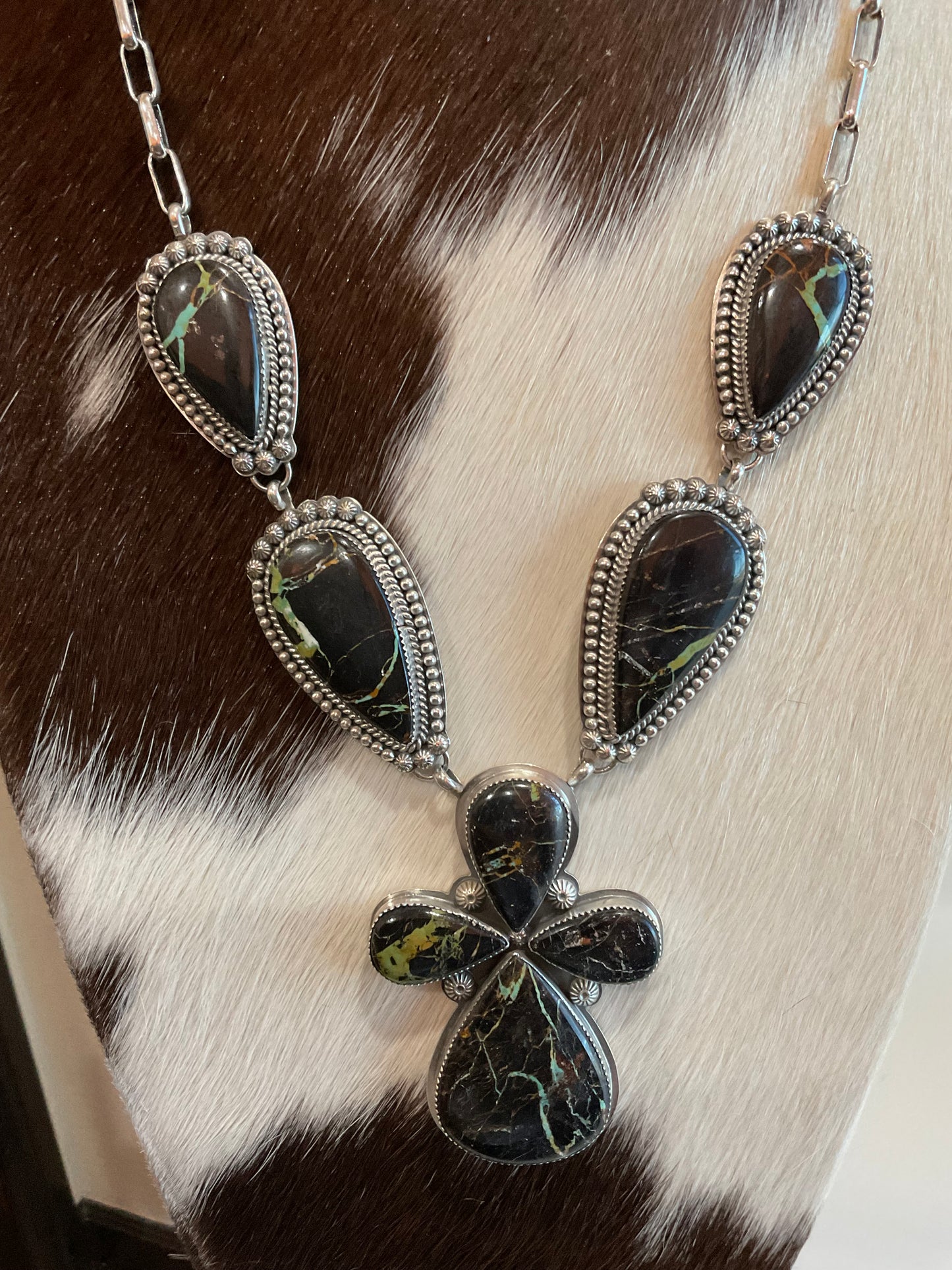Blackjack Turquoise Lariat