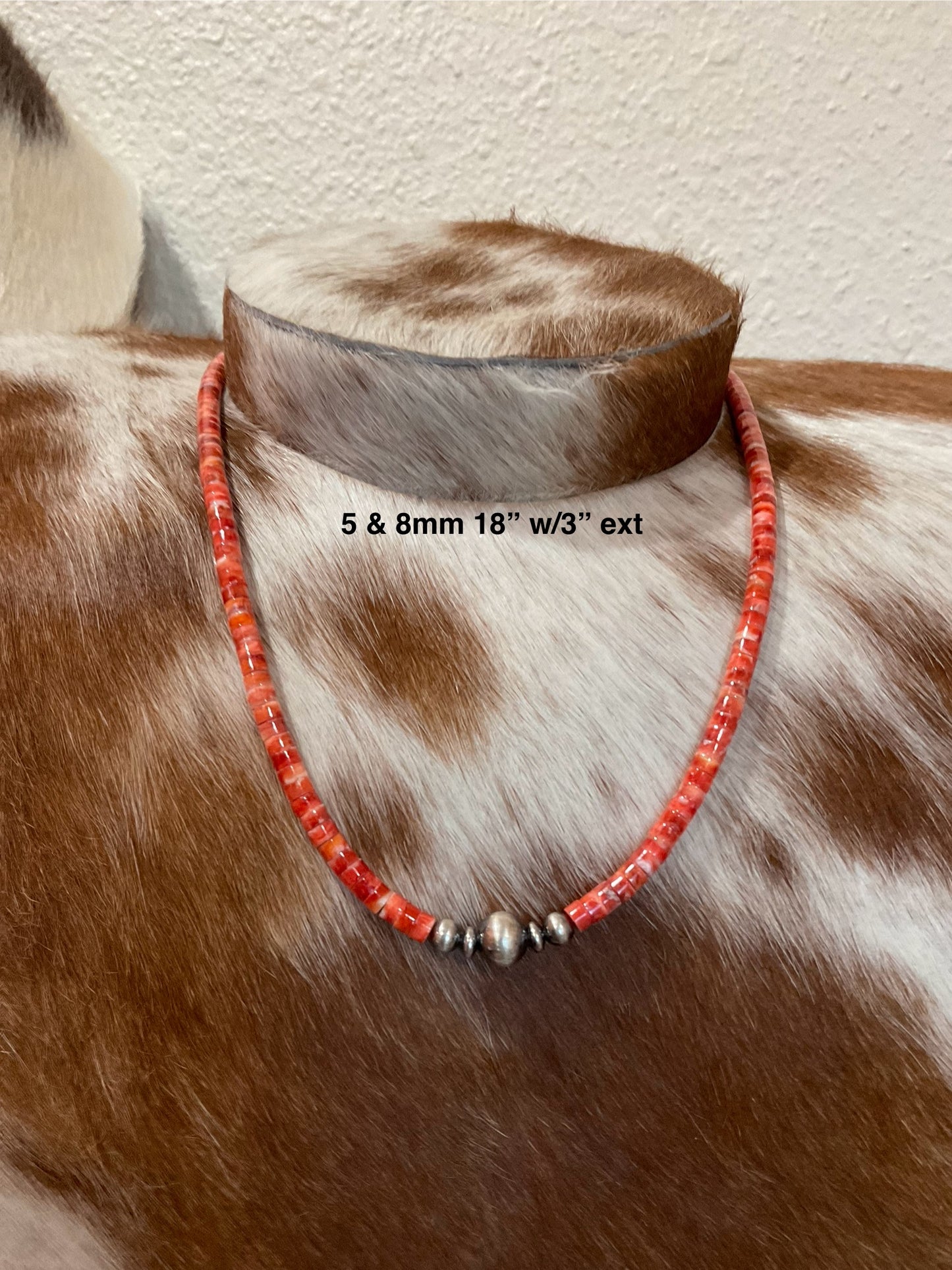 Red Spiny Necklace
