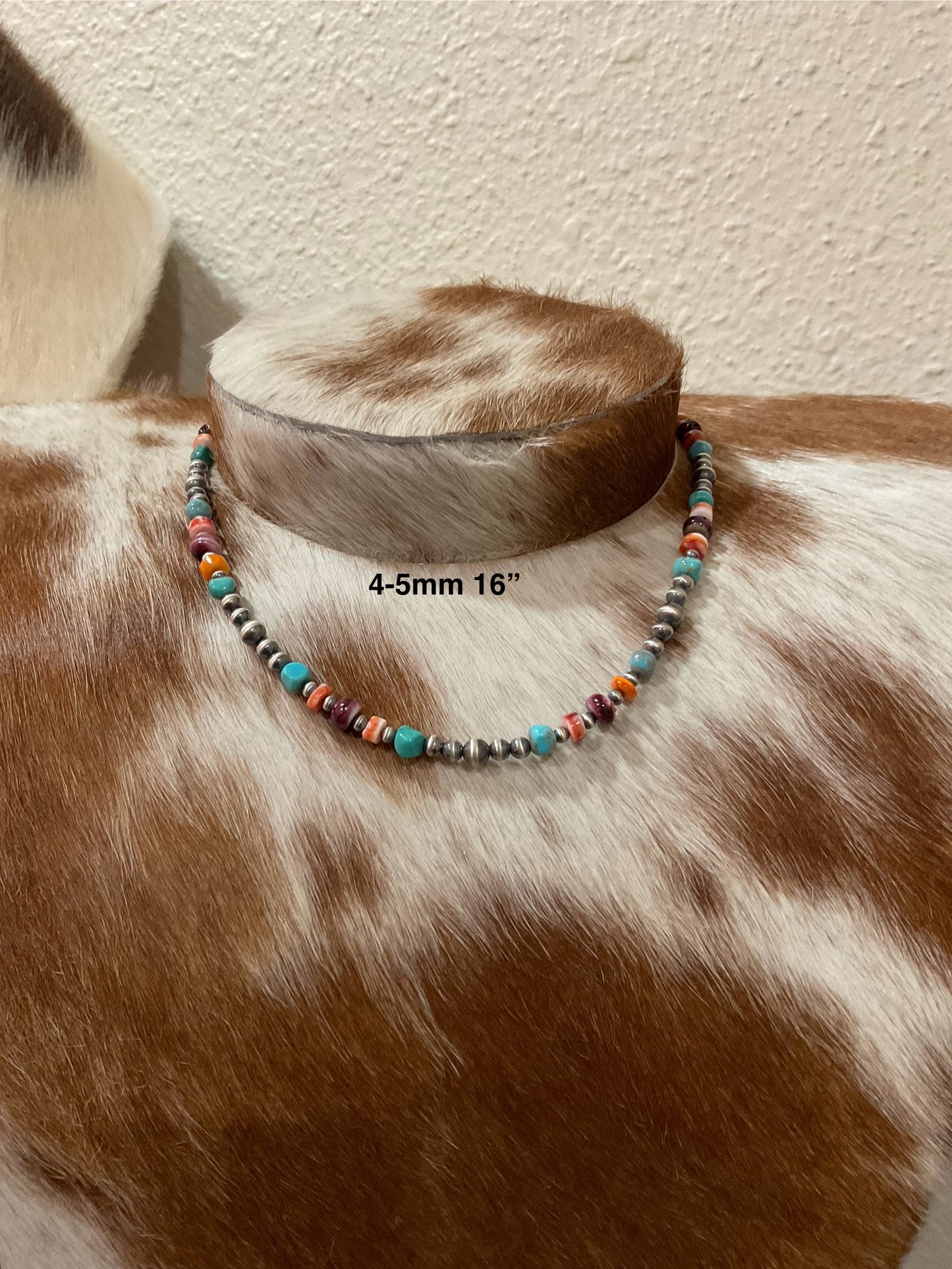 Sterling Silver Pearls w/Multicolor