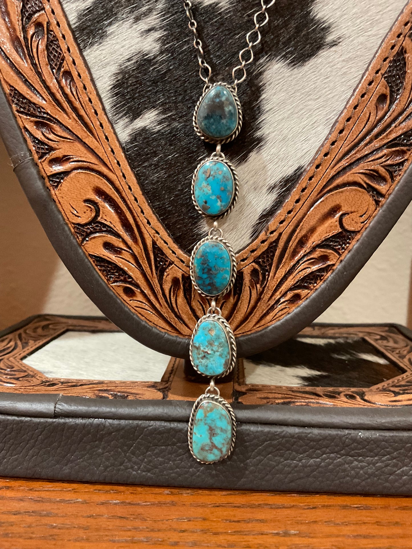 Morenci Turquoise Lariat