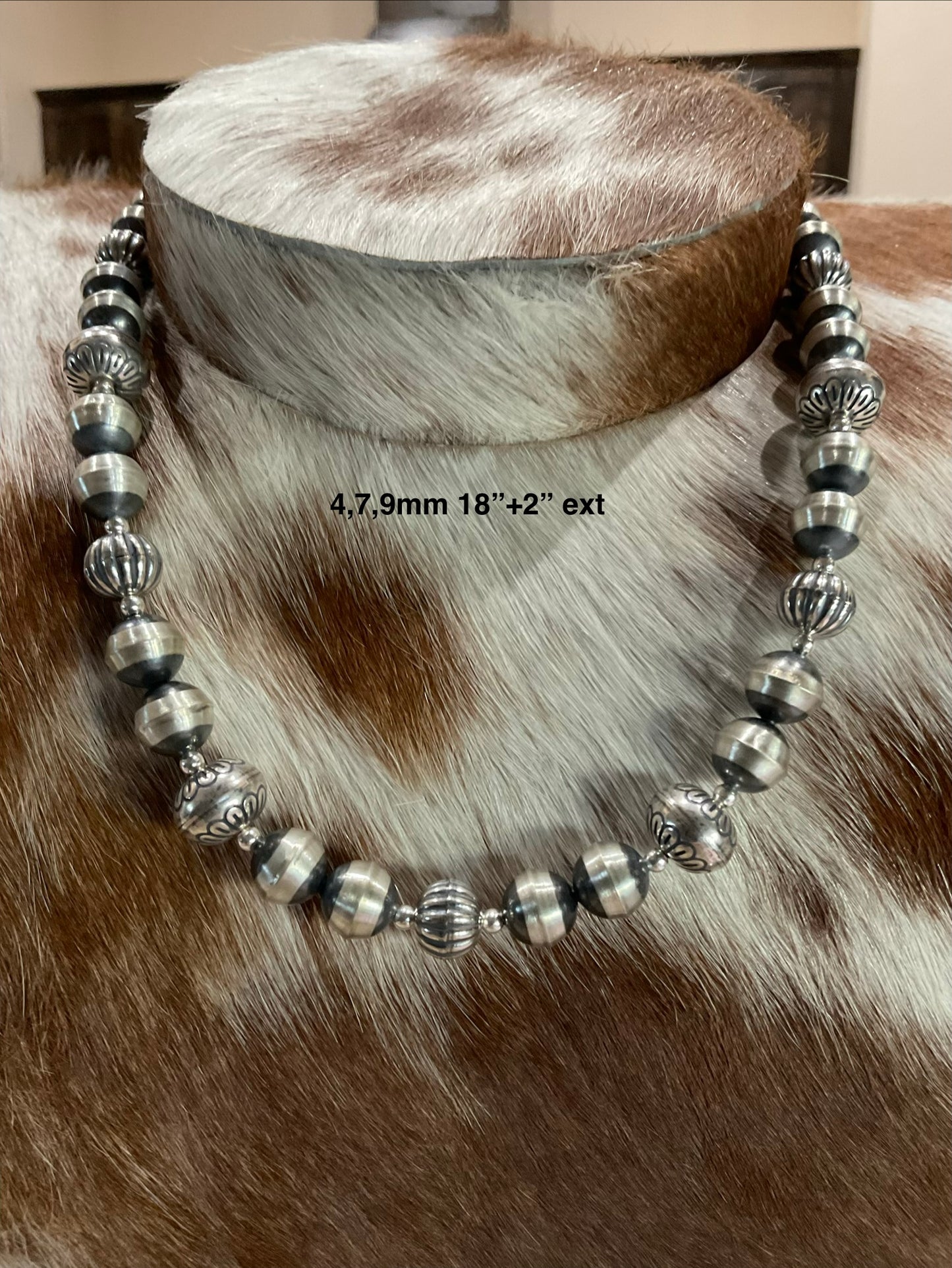 18”-20” Sterling Silver Pearls
