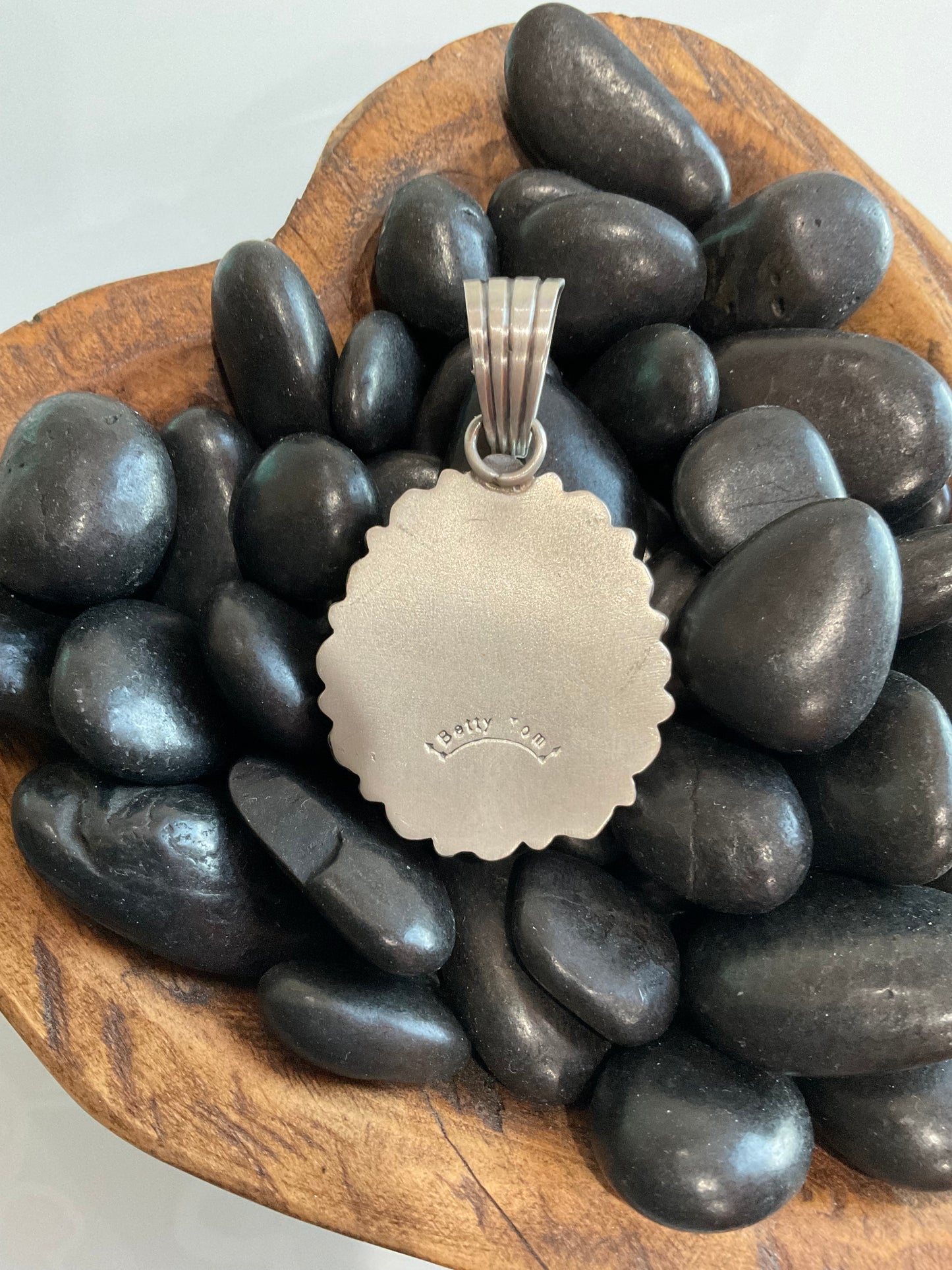 Orange Spiny Cluster Pendant