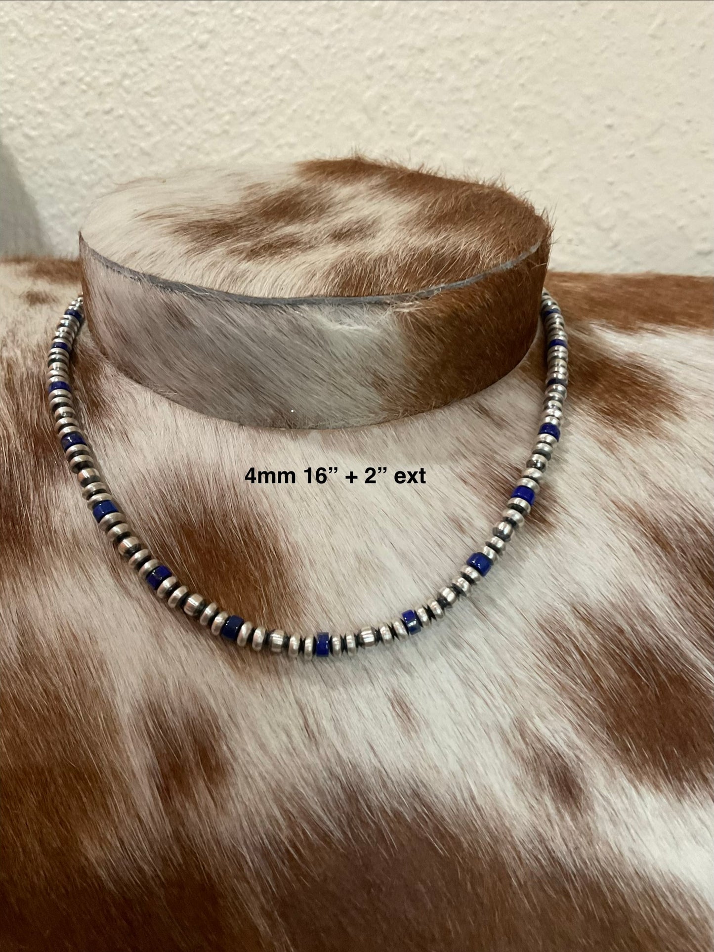 Sterling Silver Pearls w/Lapis