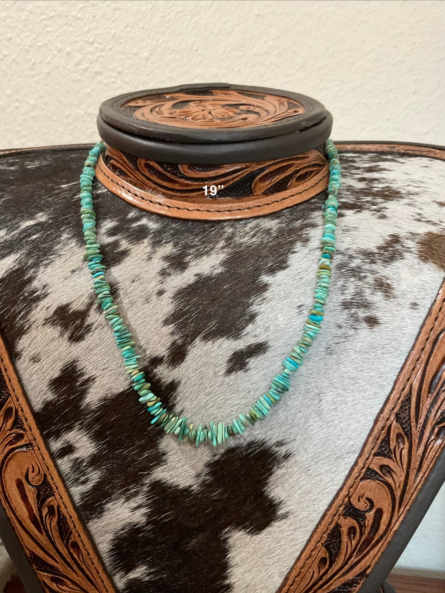19” Campitos Turquoise Necklace