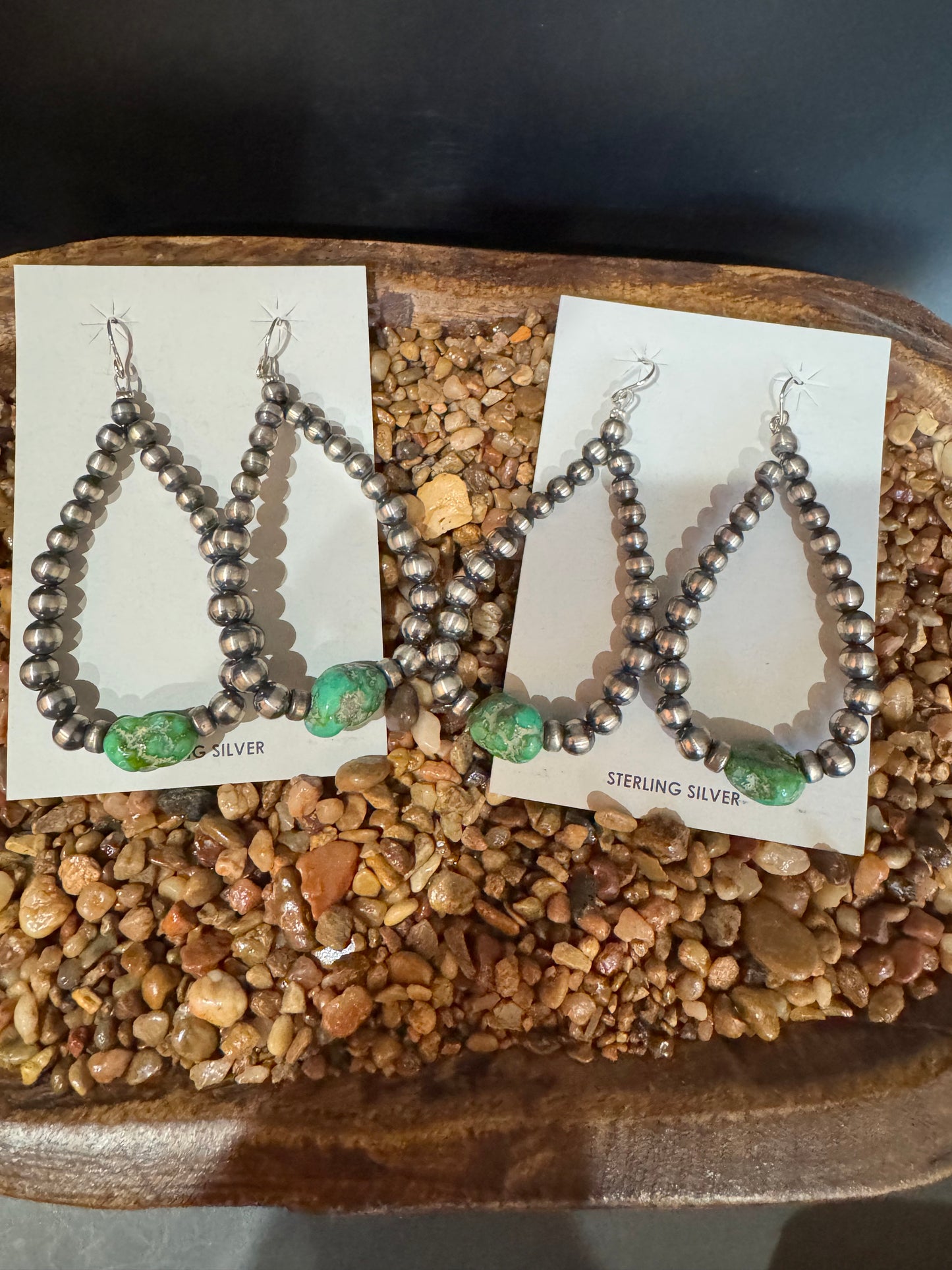 Pearl Hoop Earrings
