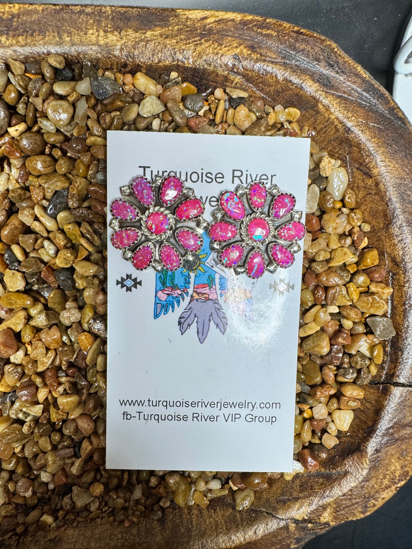 Cluster Stud Earrings
