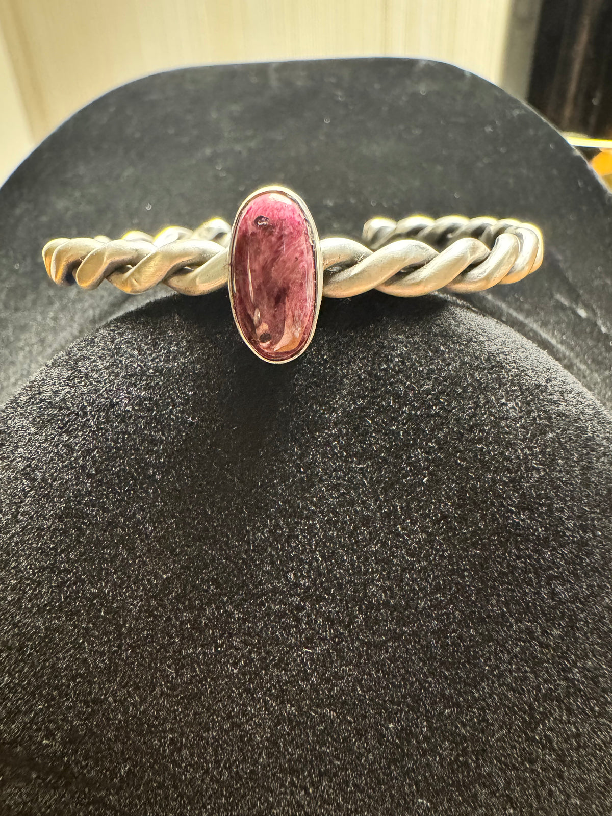 Purple Spiny Stacker Cuff
