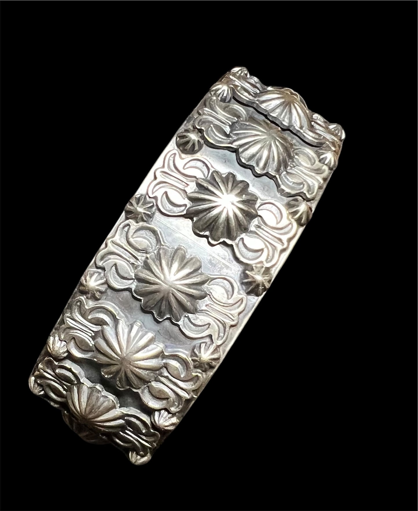 Sterling Silver Star Shot Cuff