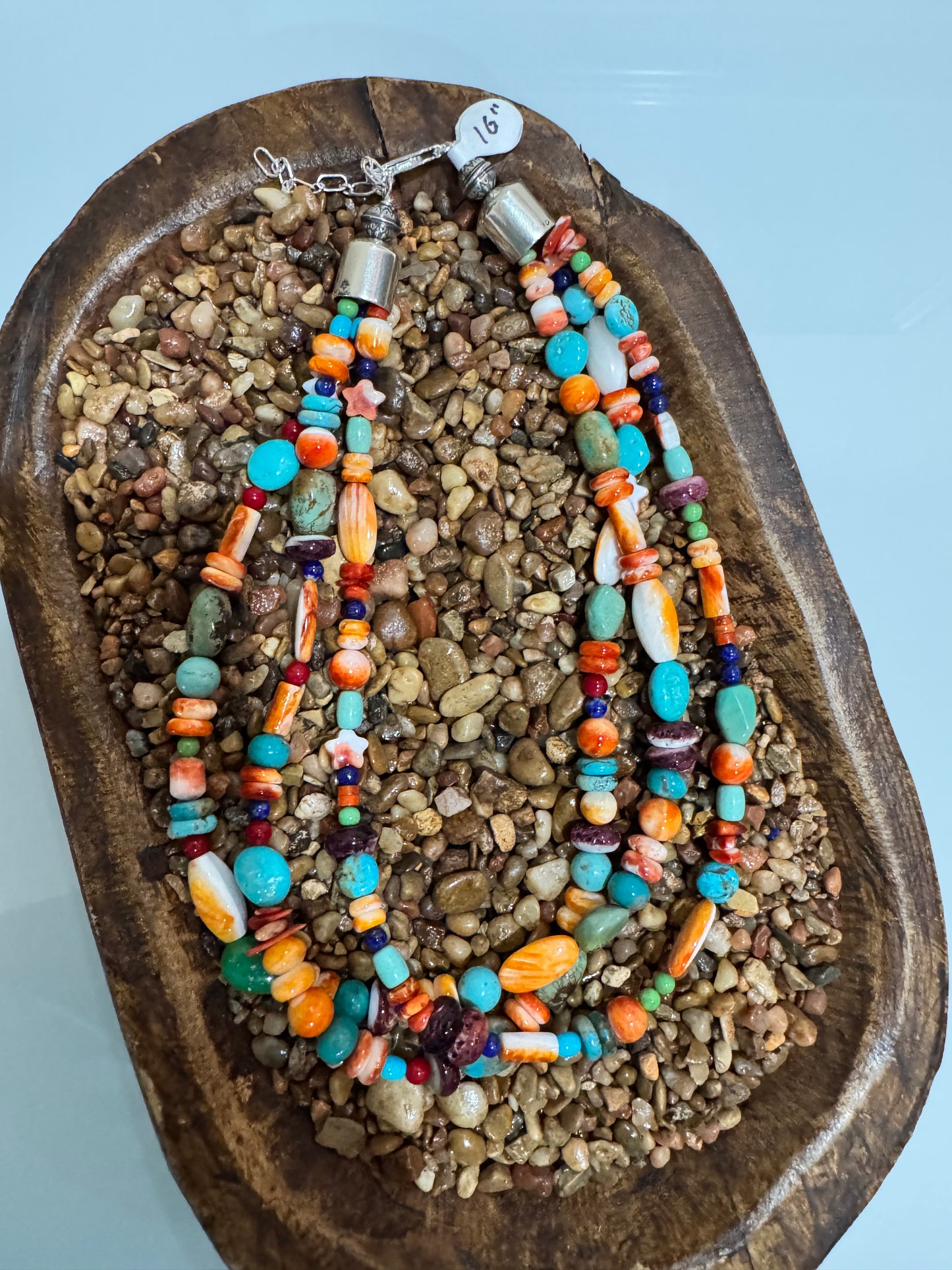 3 Strand Treasure Necklace