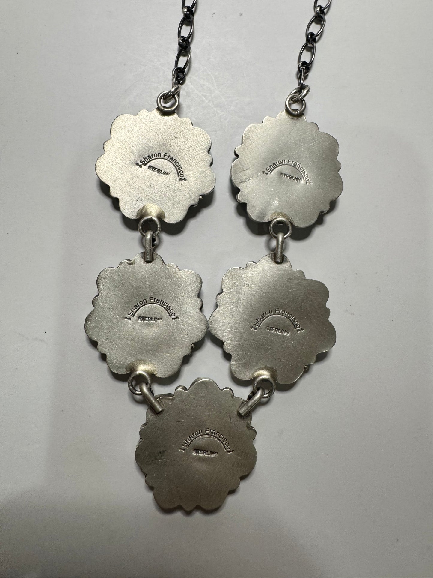 Golden Hills Cluster Necklace
