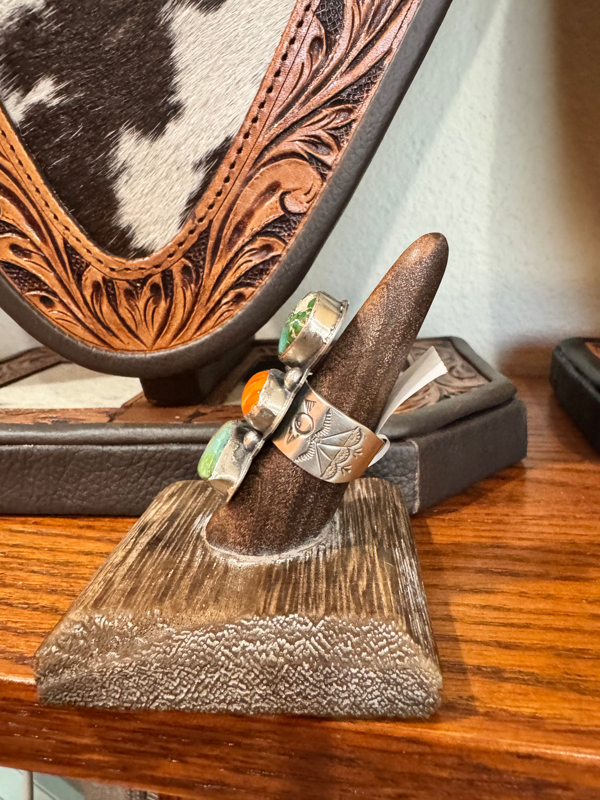 Sonoran Gold, Orange Spiny & Royston Ring