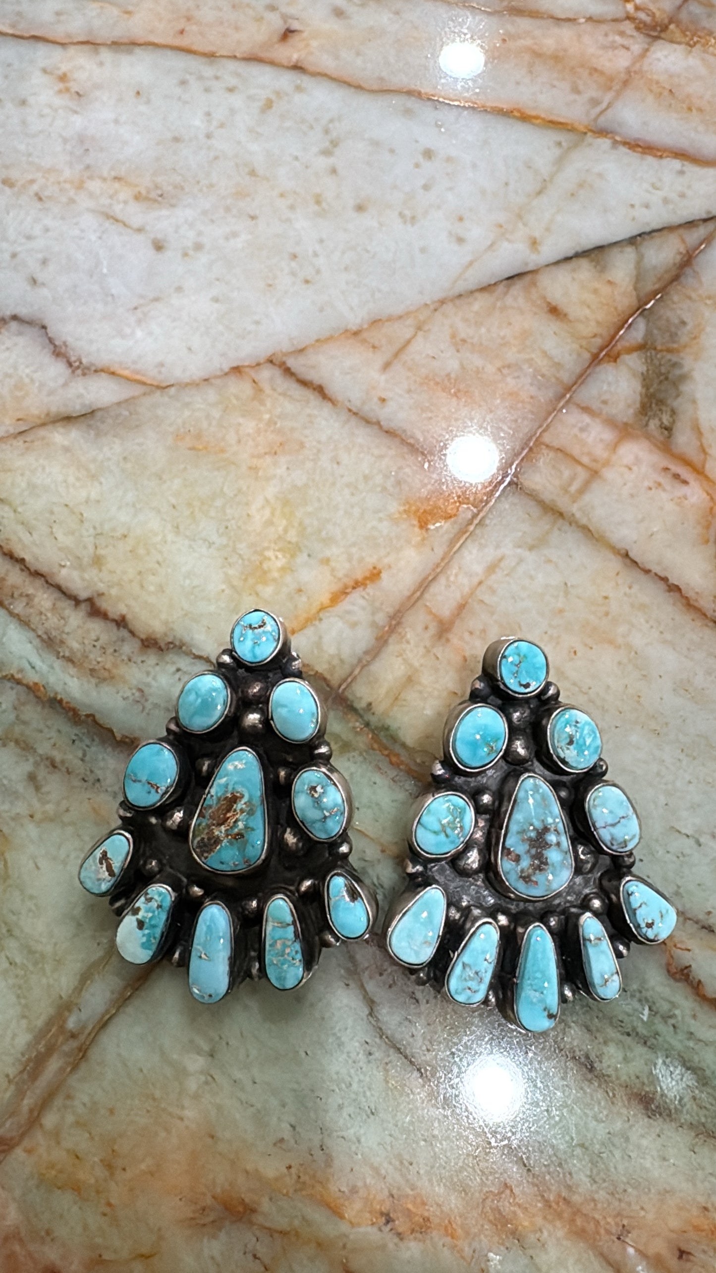 Dry Creek Cluster Earrings