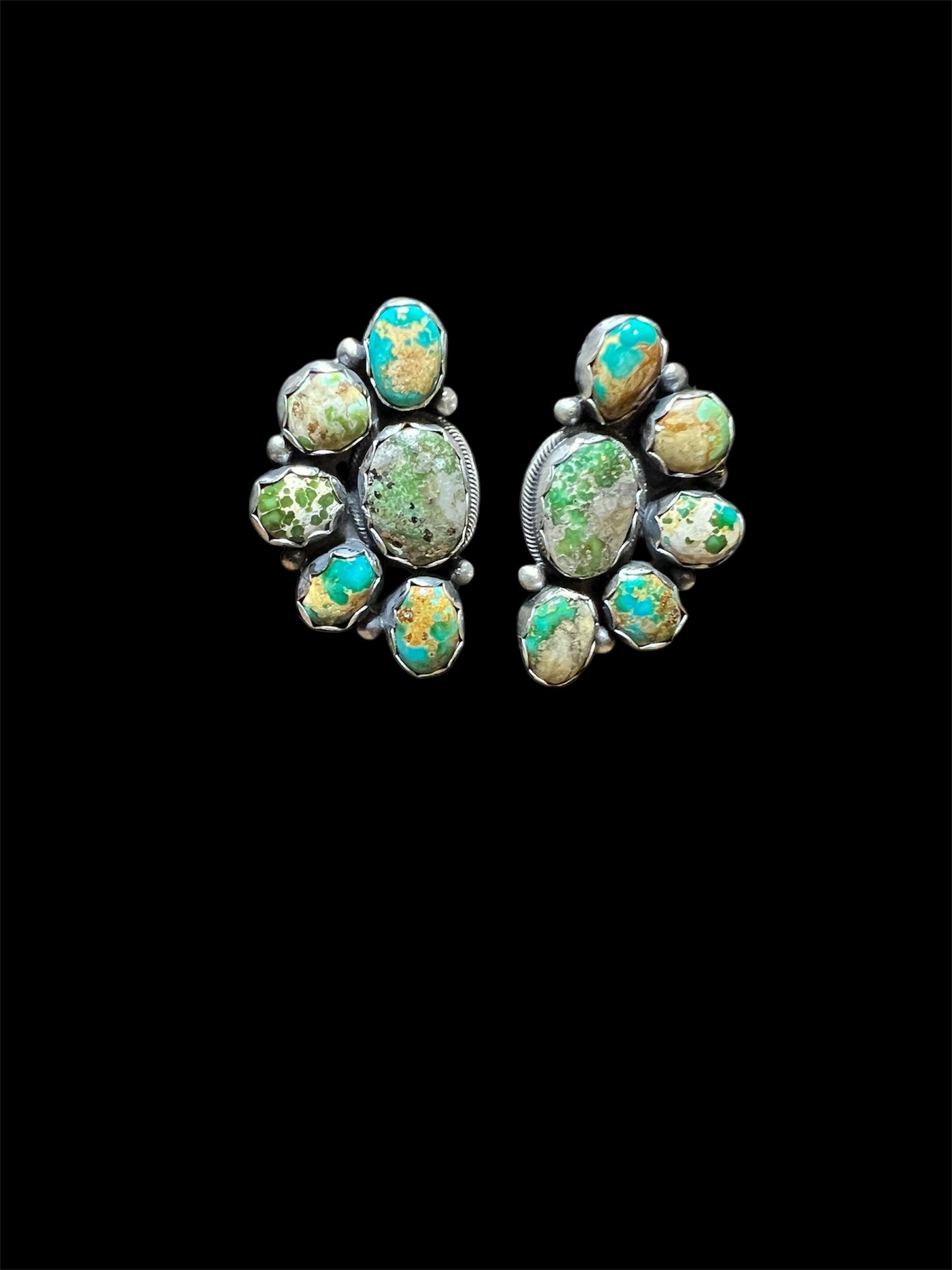 Sonoran Turquoise Cluster Earrings