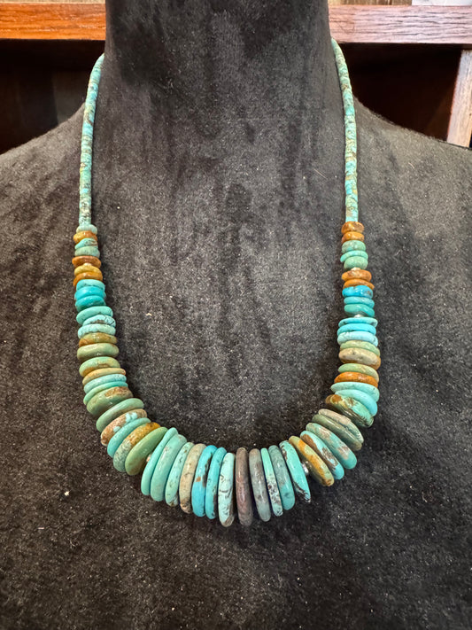 28” Kingman beaded necklace
