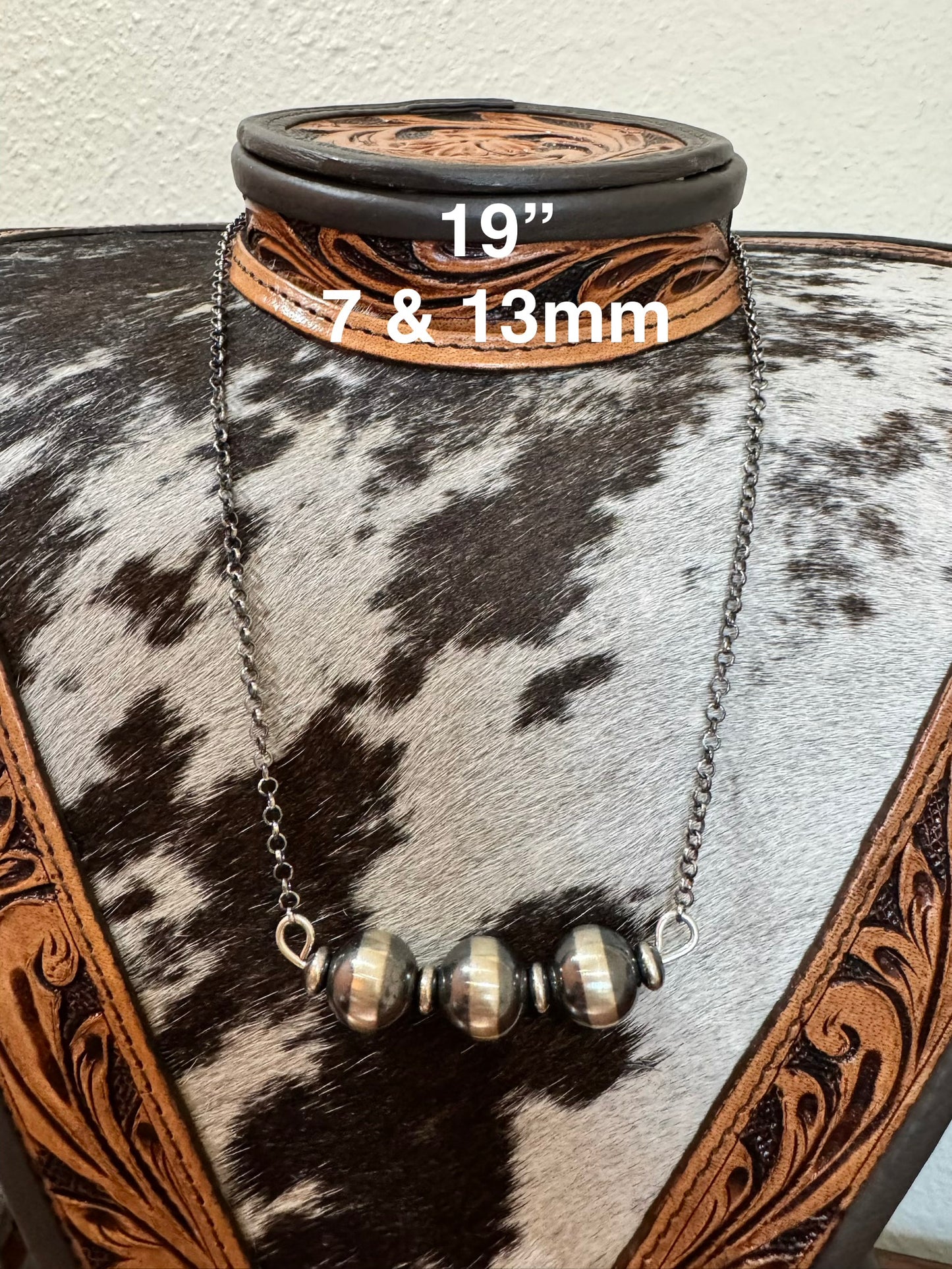 Sterling Silver Pearl Necklace