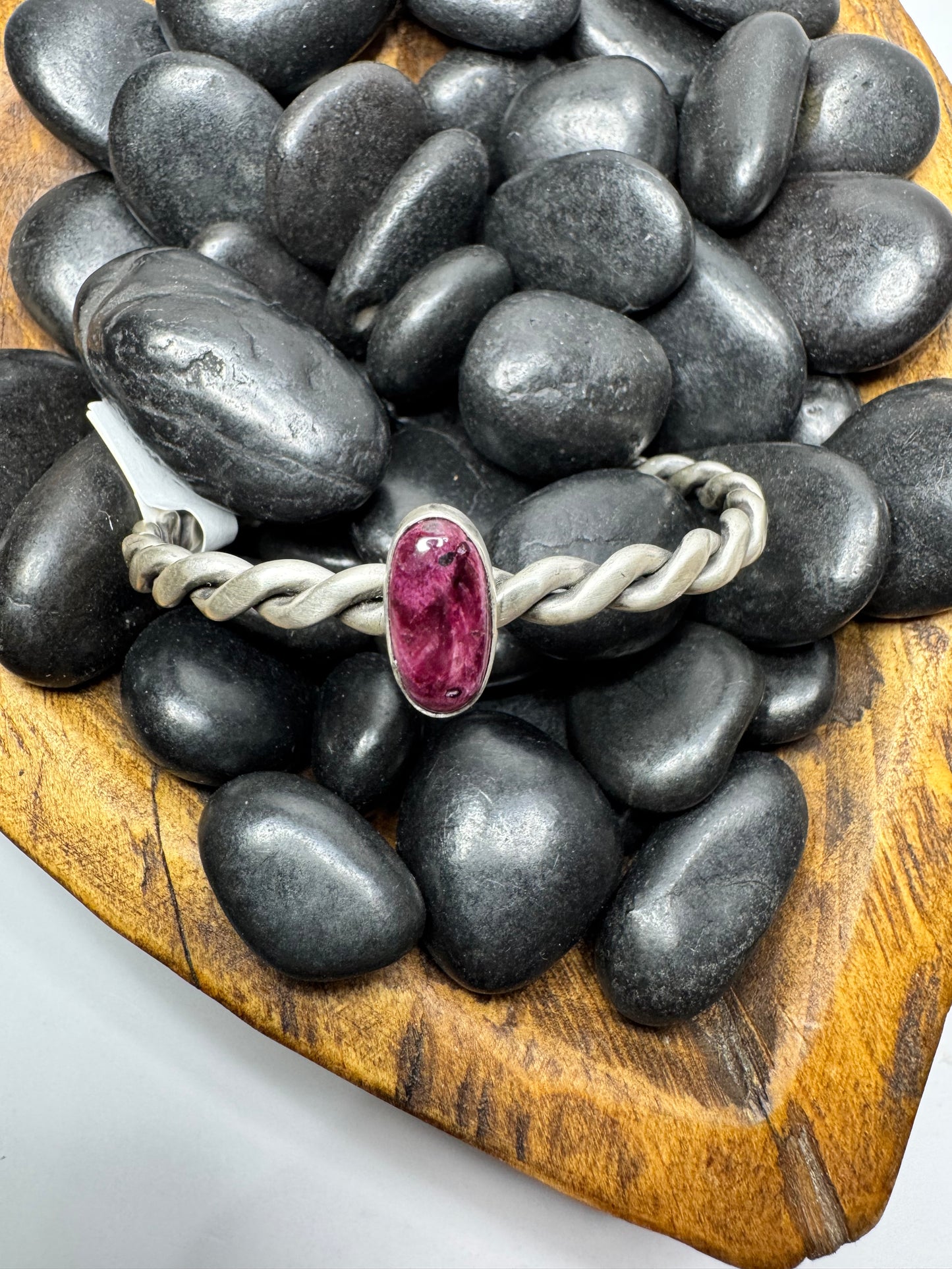 Purple Spiny Stacker Cuff