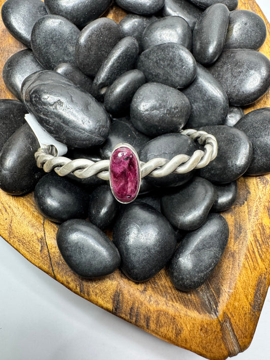 Purple Spiny Stacker Cuff